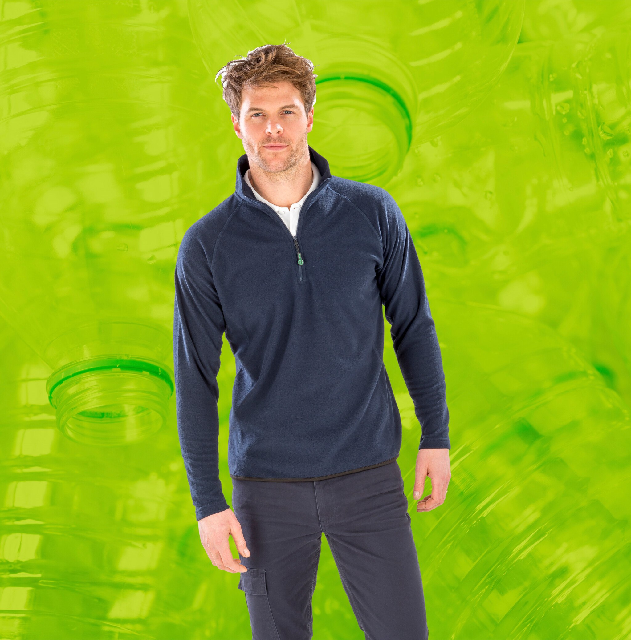Miniature 8 pour Micropolaire recyclée col zippé