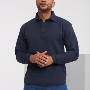 Visuel Sweat-shirt Heavy Duty col polo