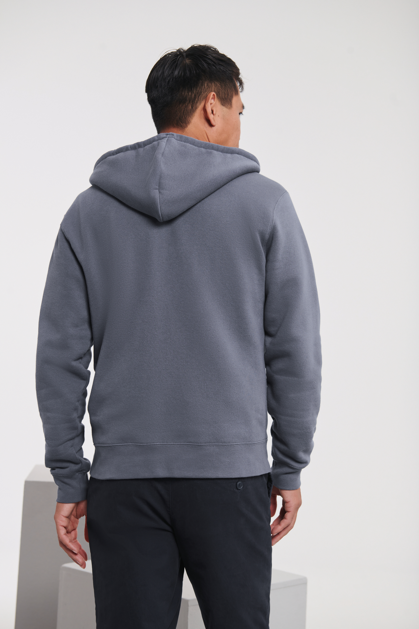 Miniature 2 pour Sweat-shirt zippé capuche Authentic homme