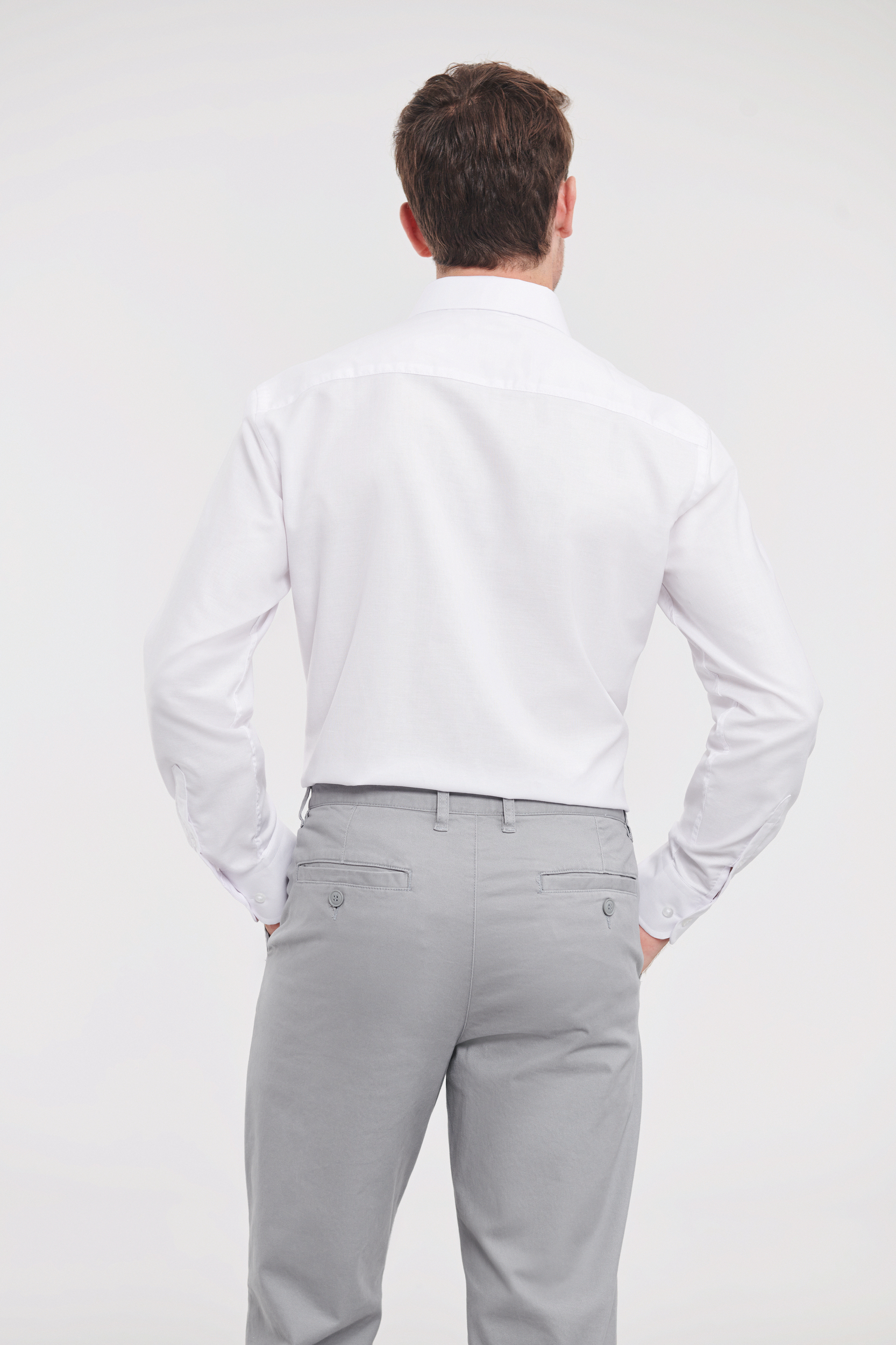Miniature 2 pour Chemise homme Oxford manches longues