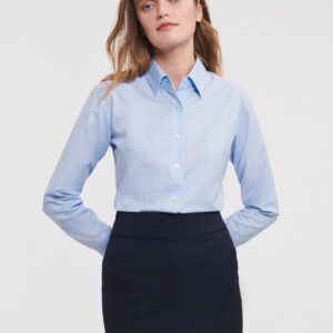 Visuel Chemise femme manches longues Oxford