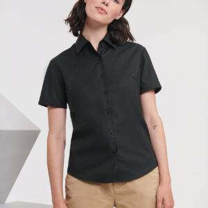 Visuel Chemise femme manches courtes Oxford