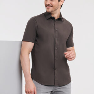 Visuel Chemise fittée homme manches courtes