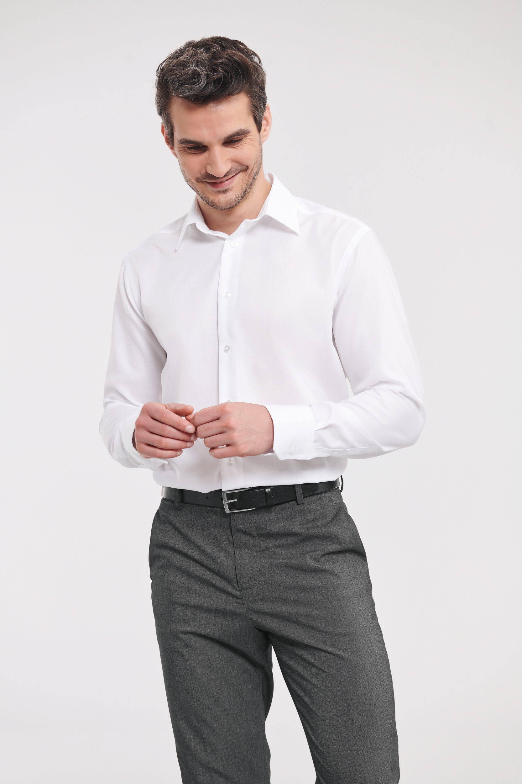 Miniature 1 pour Chemise homme manches longues Non Iron - moderne