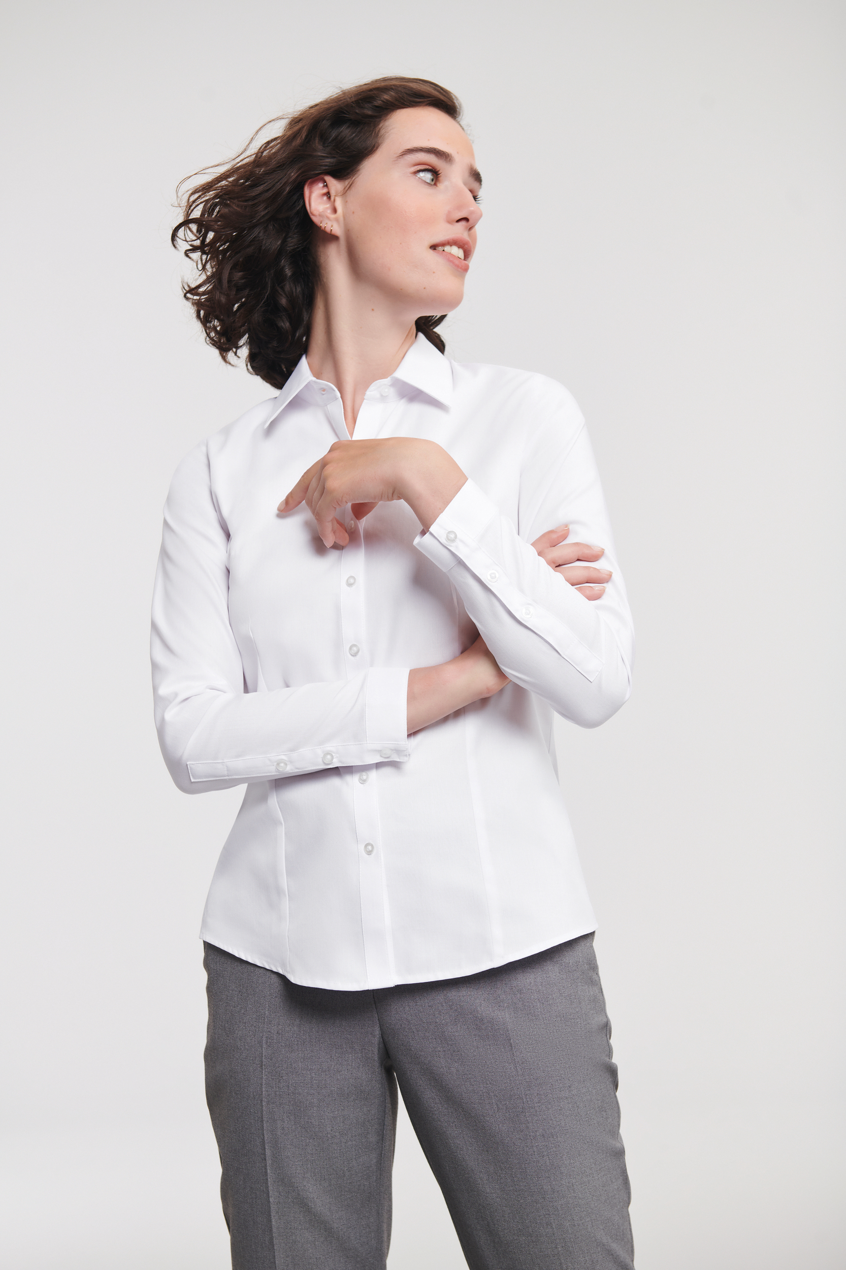 Miniature 1 pour Chemise femme manche longues à chevrons
