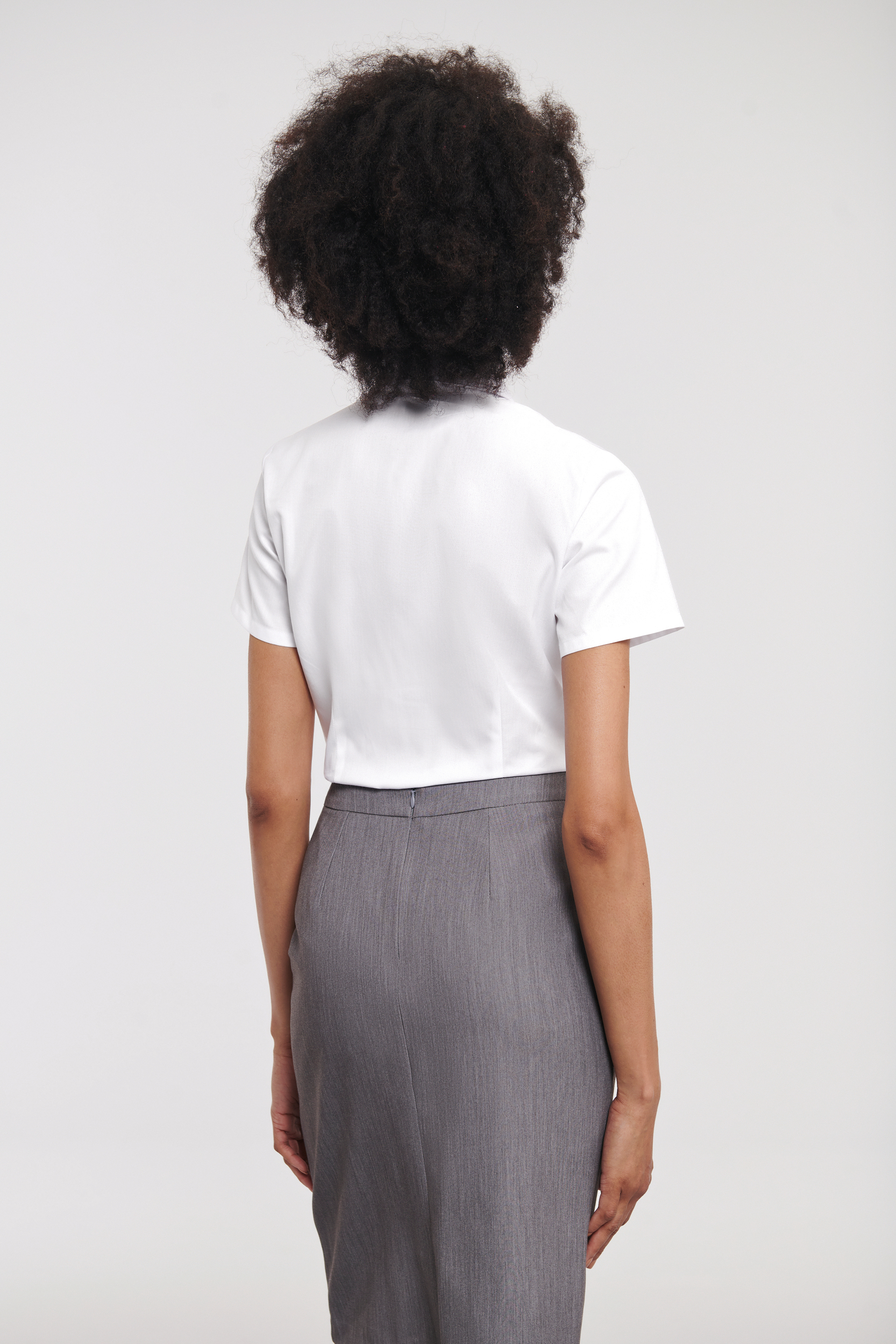 Miniature 2 pour Chemise femme manche courtes à chevrons