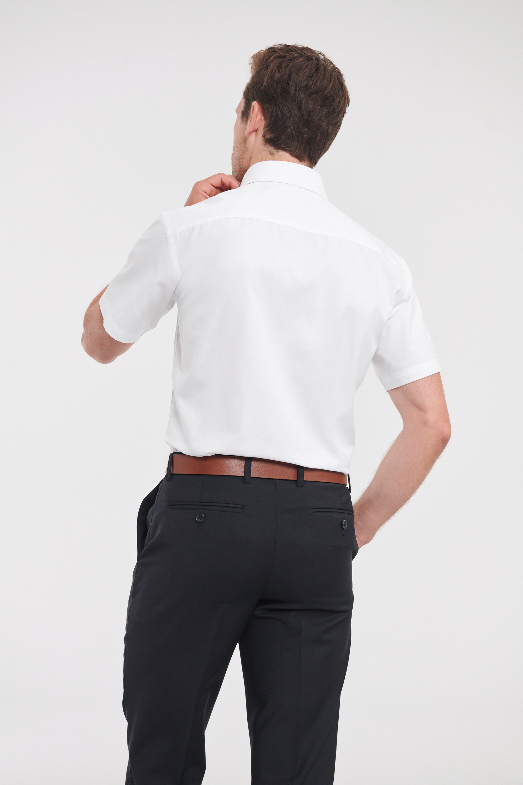 Miniature 2 pour Chemise homme manche courtes à chevrons