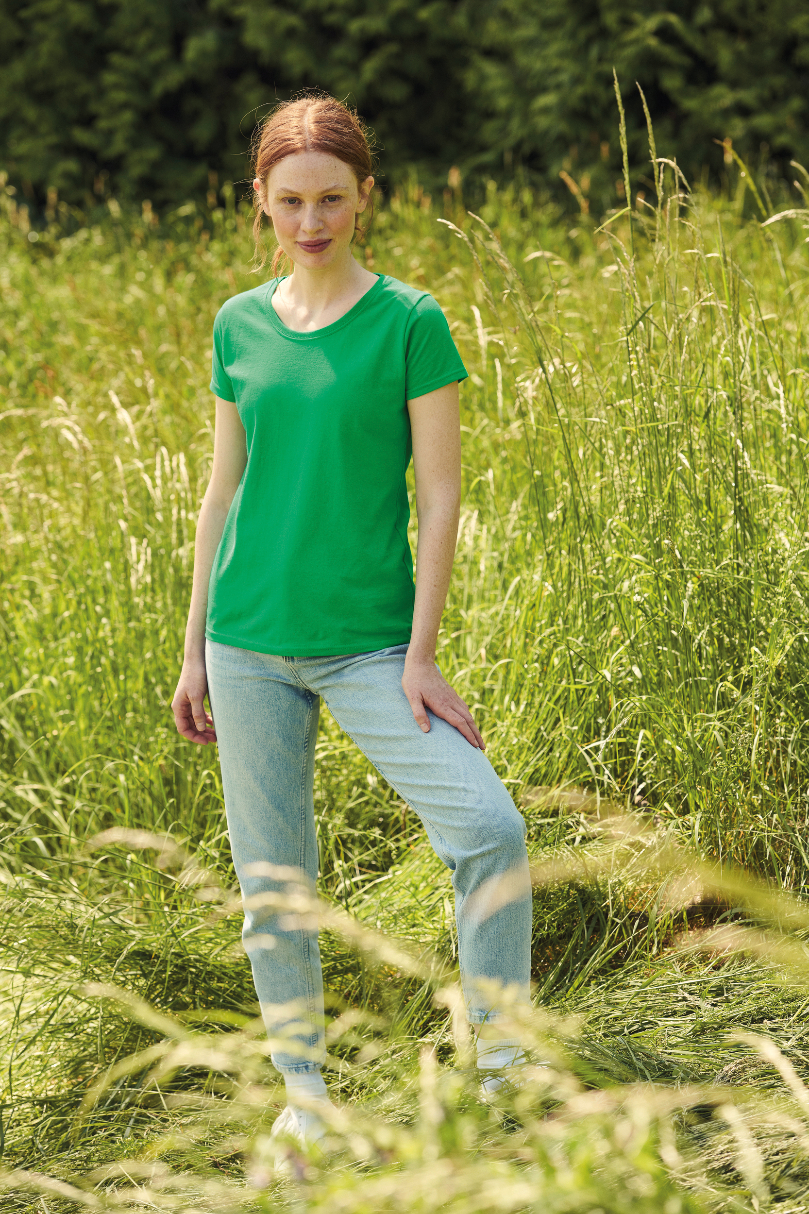Miniature 2 pour T-shirt femme Valueweight (61-372-0)