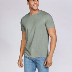 Visuel T-shirt homme col rond Softstyle