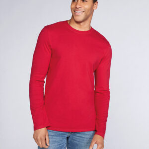 Visuel T-shirt homme manches longues Softstyle