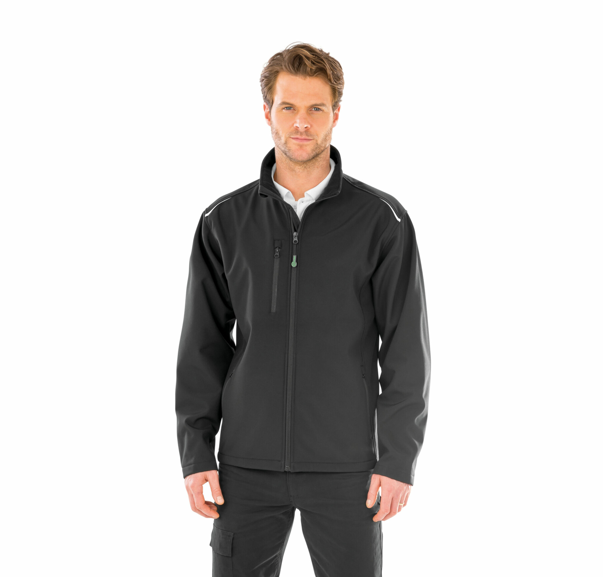 Miniature 1 pour Veste softshell recyclée