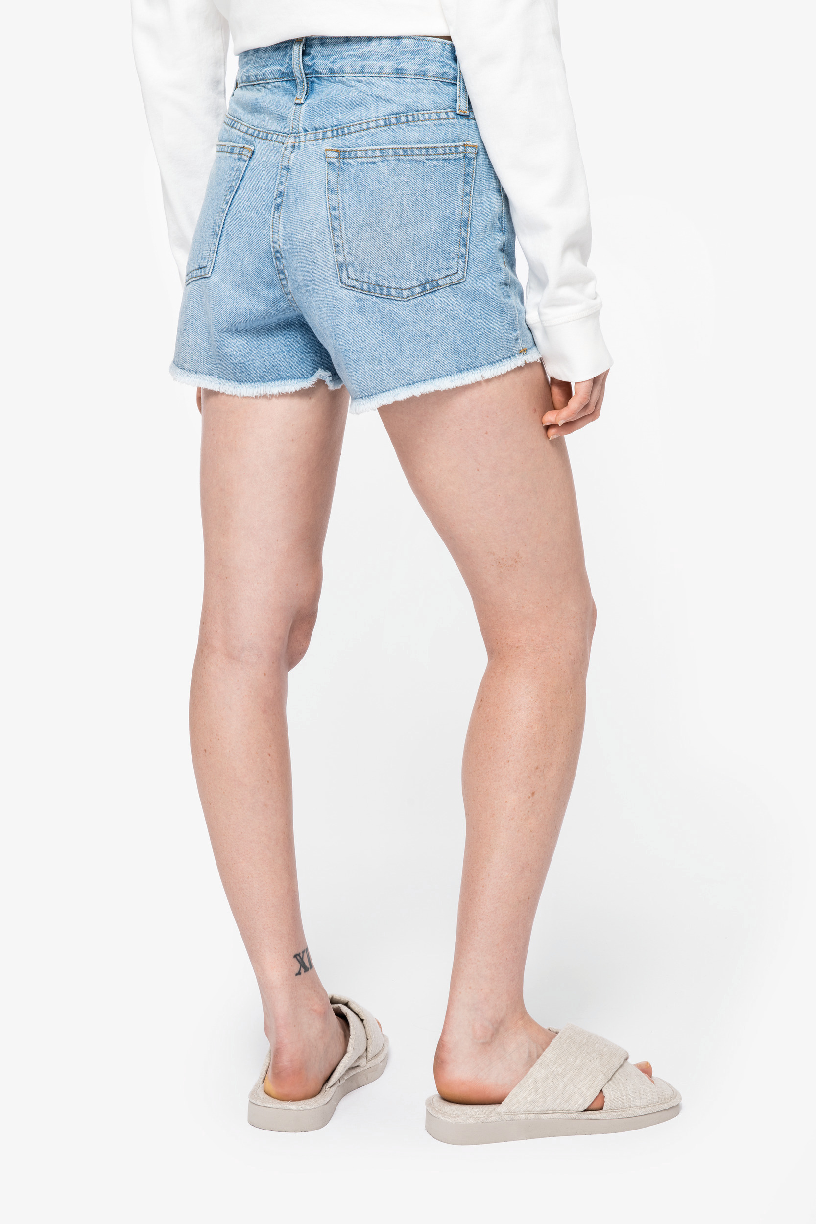 Miniature 4 pour Short en jean écoresponsable  femme