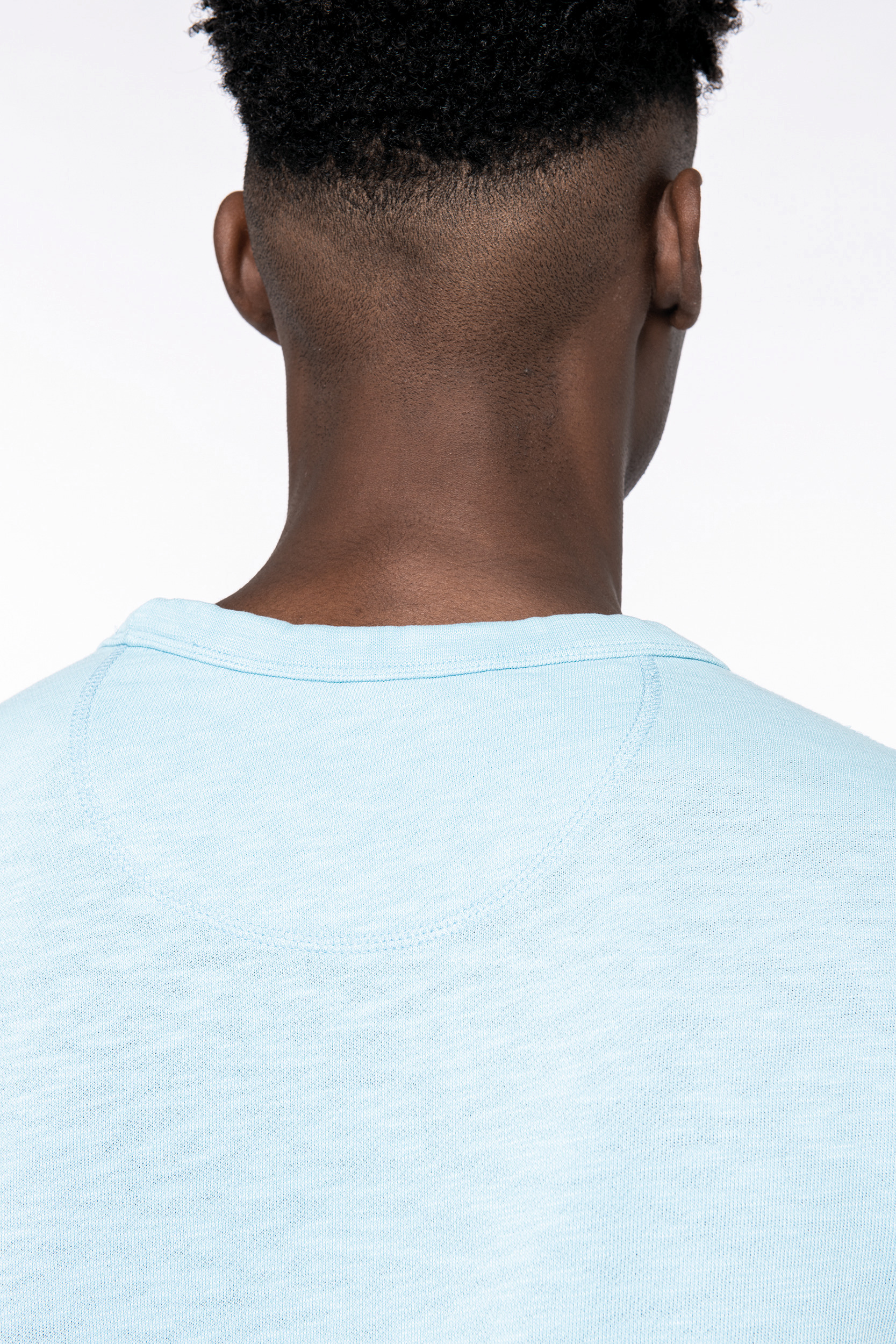 Miniature 8 pour Sweat-shirt écoresponsable à col rond délavé French Terry unisexe