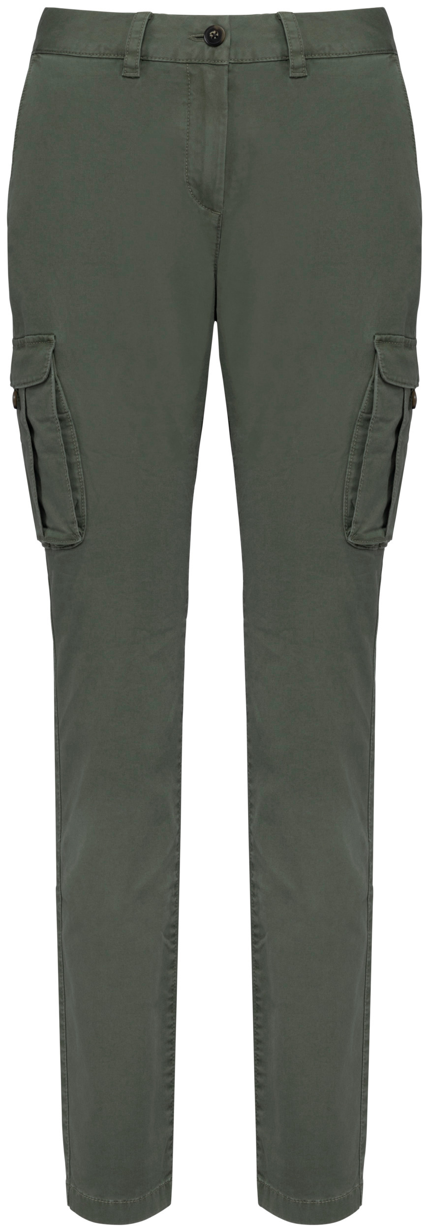 Miniature 12 pour Pantalon cargo écoresponsable délavé femme