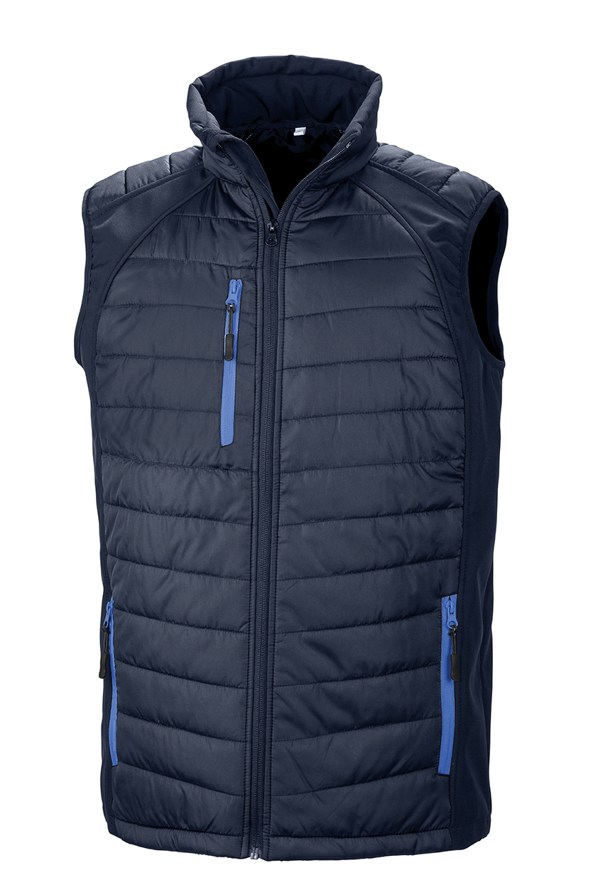 Miniature 21 pour Gilet softshell rembourré black compass recyclé