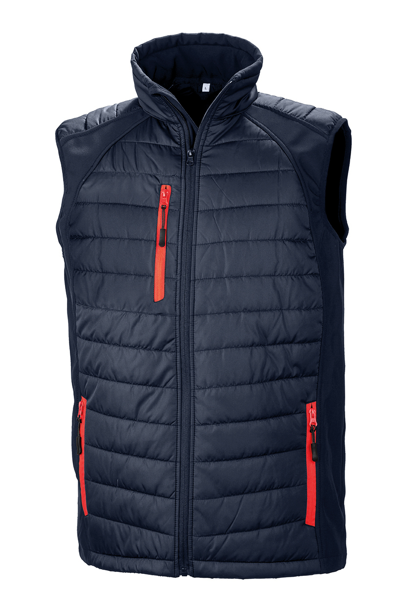 Miniature 20 pour Gilet softshell rembourré black compass recyclé
