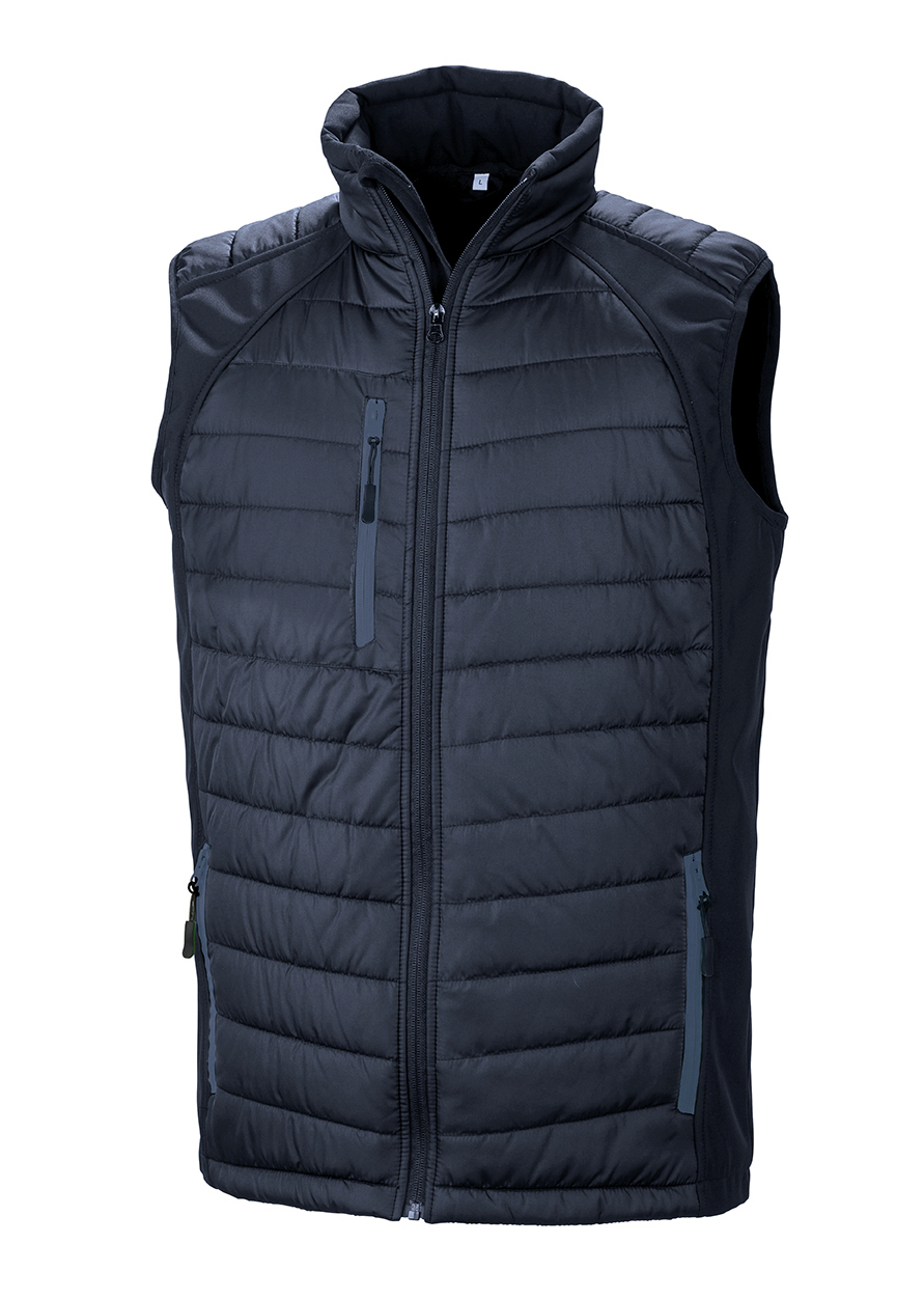 Miniature 19 pour Gilet softshell rembourré black compass recyclé
