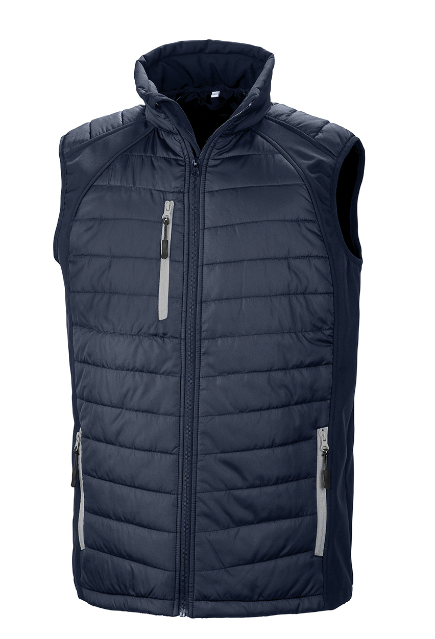 Miniature 18 pour Gilet softshell rembourré black compass recyclé