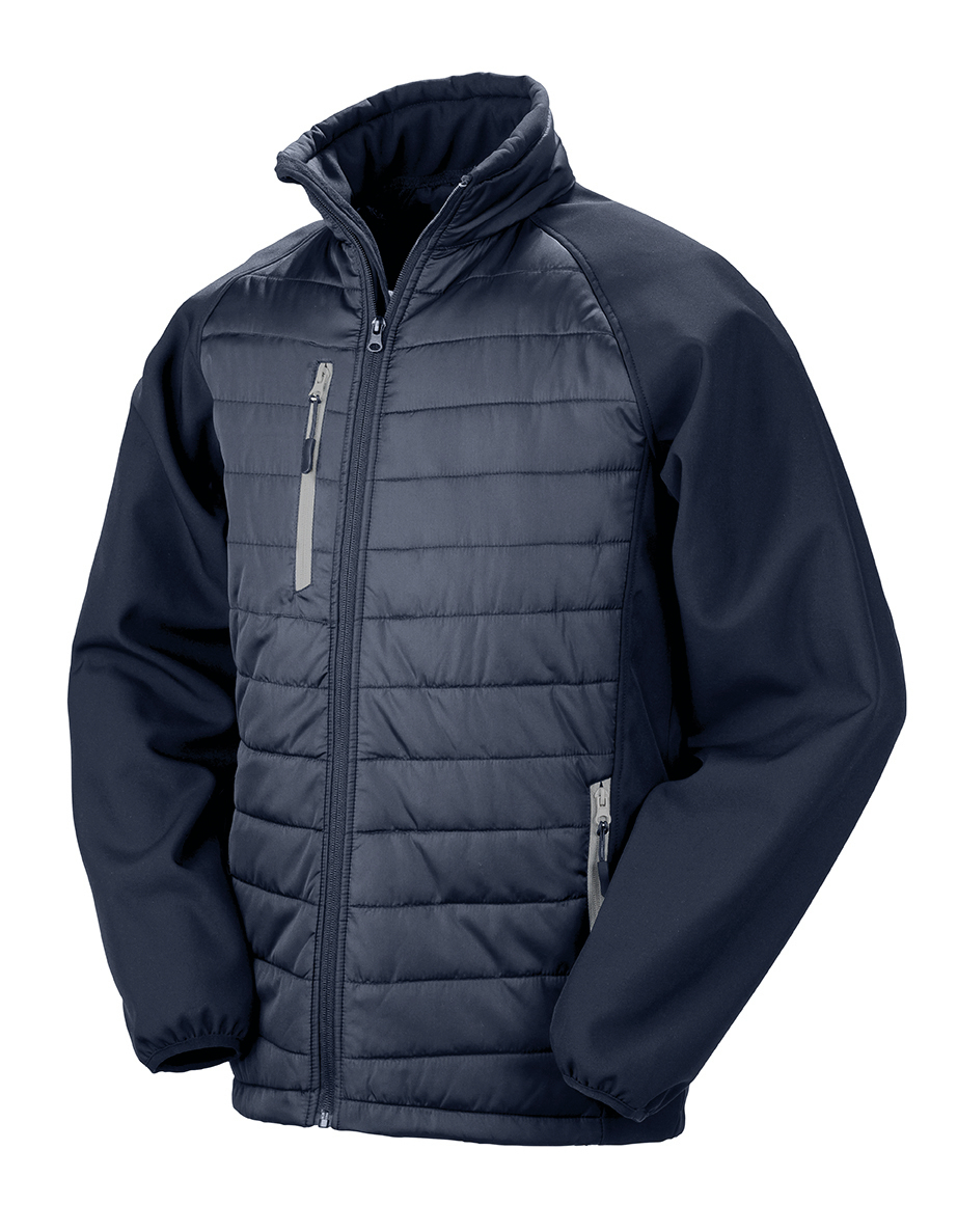 Miniature 17 pour Veste softshell rembourrée black compass recyclée
