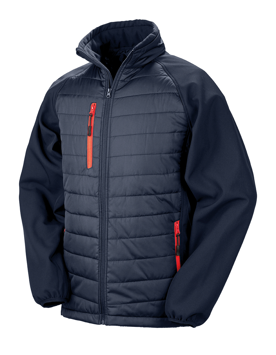 Miniature 19 pour Veste softshell rembourrée black compass recyclée