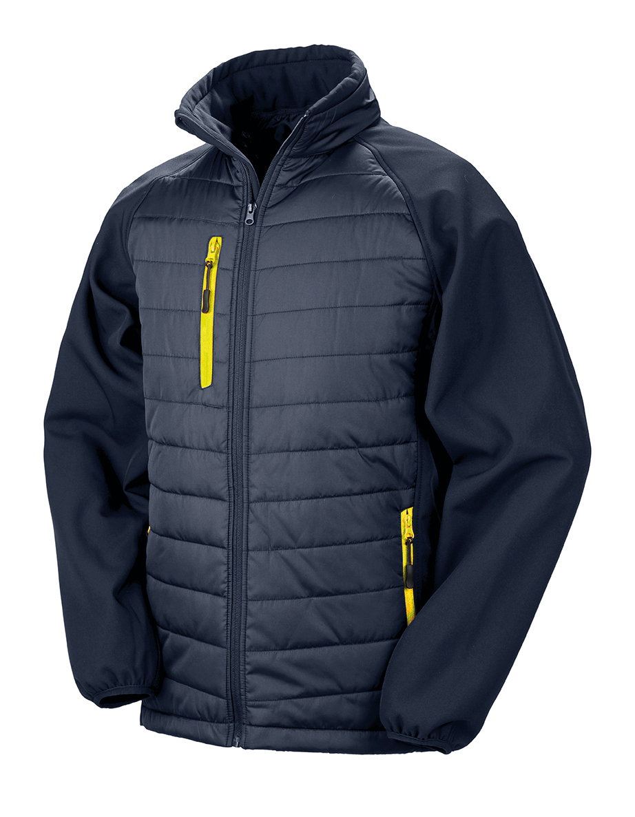 Miniature 21 pour Veste softshell rembourrée black compass recyclée