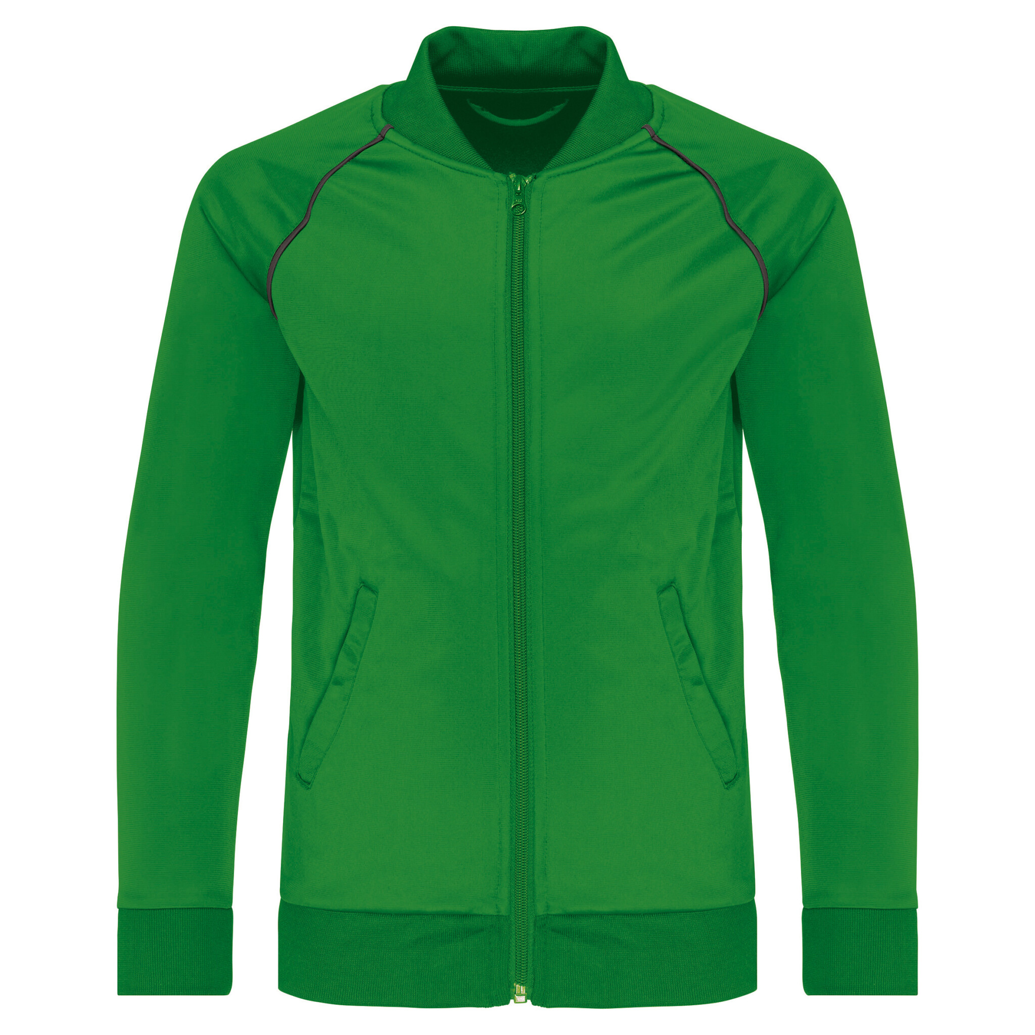 Miniature 12 pour Veste de survêtement zippée avec liseré enfant