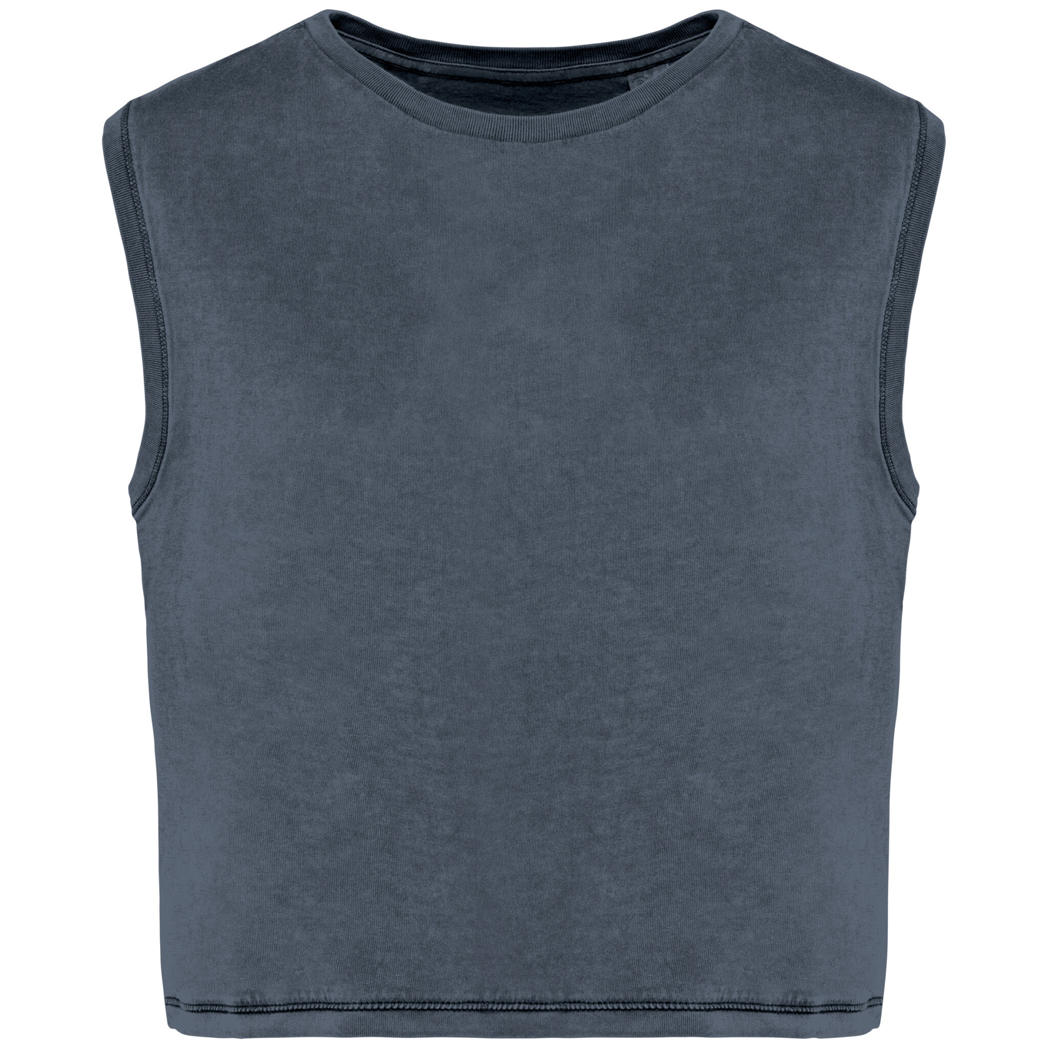 Miniature 9 pour T-shirt écoresponsable  crop sans manche femme