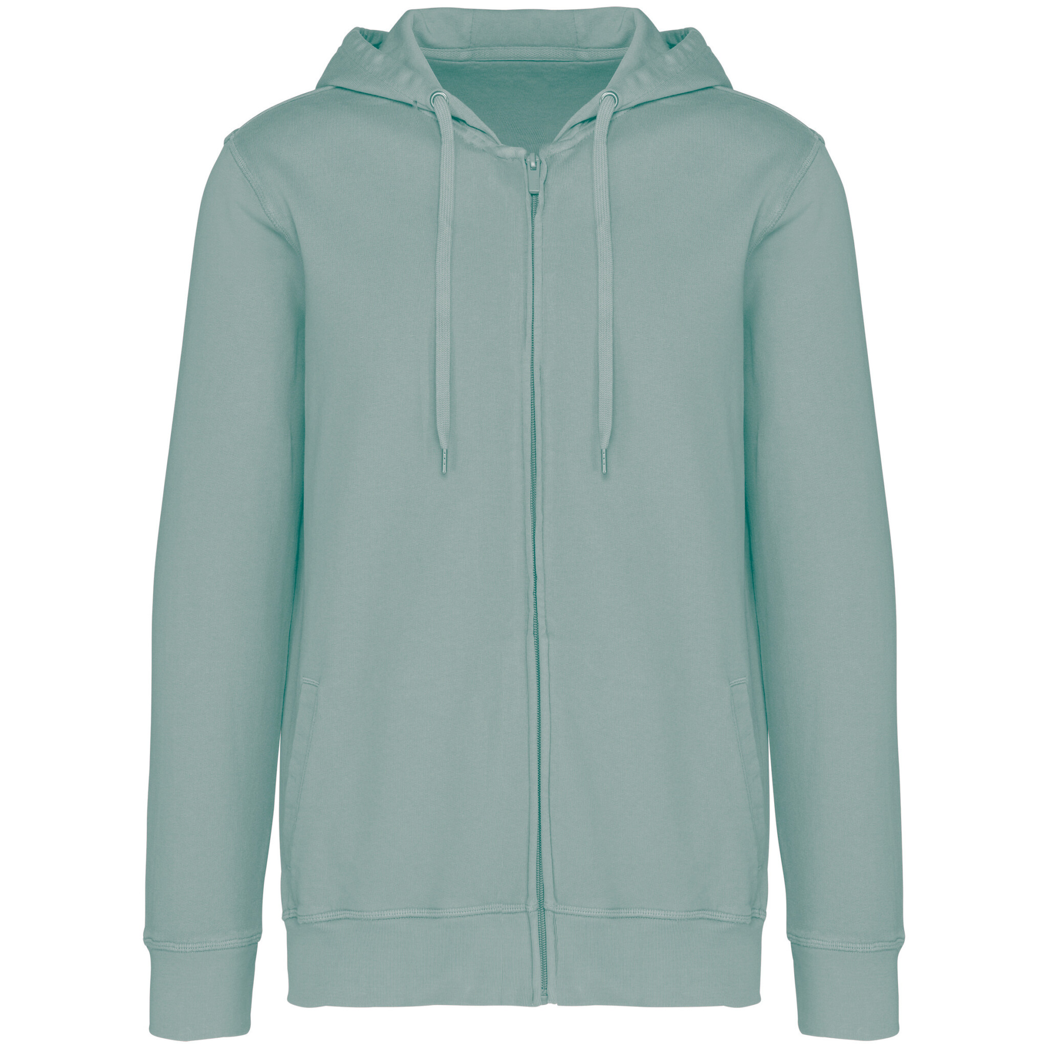 Miniature 11 pour Sweat-shirt écoresponsable zippé à capuche French Terry unisexe