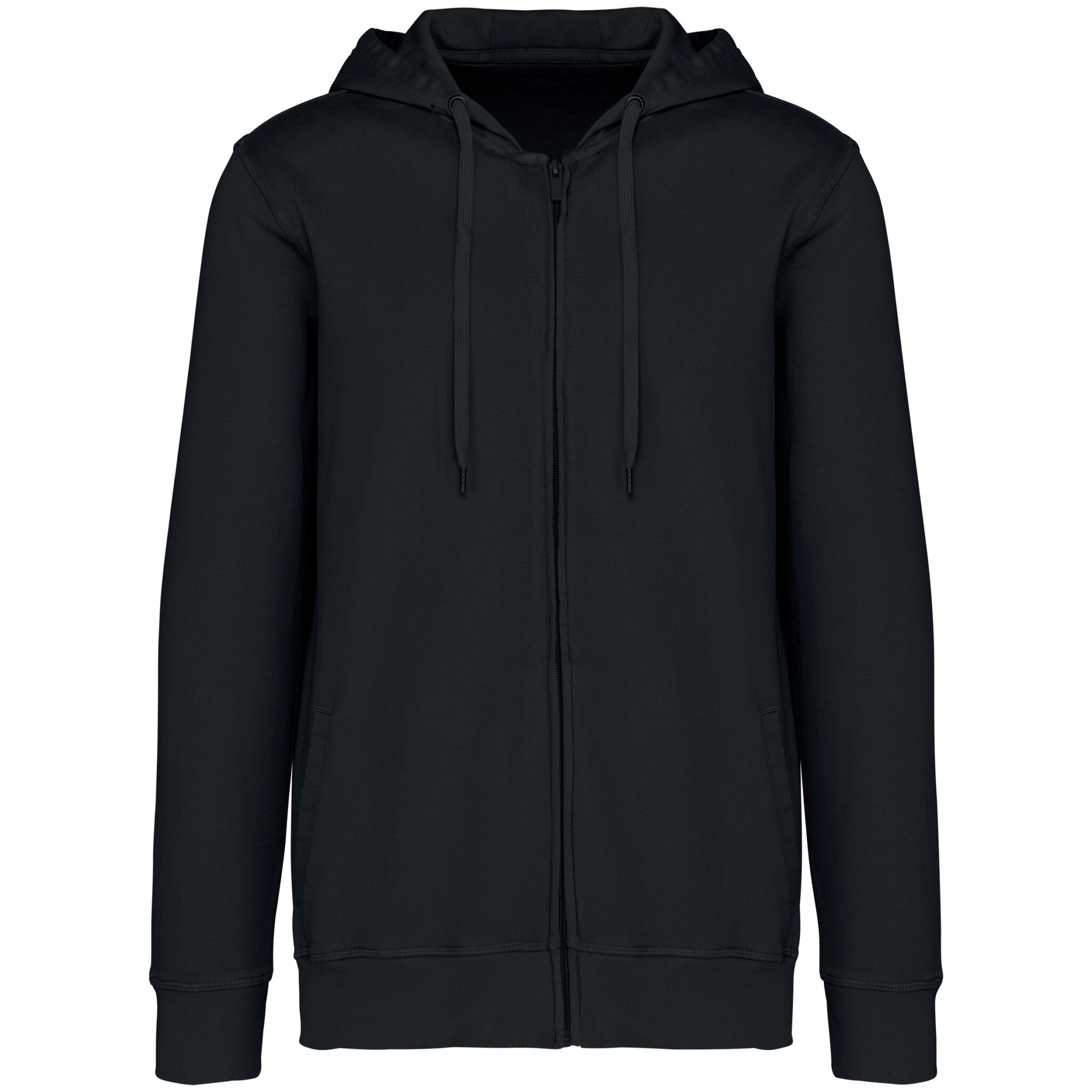 Miniature 9 pour Sweat-shirt écoresponsable zippé à capuche French Terry unisexe