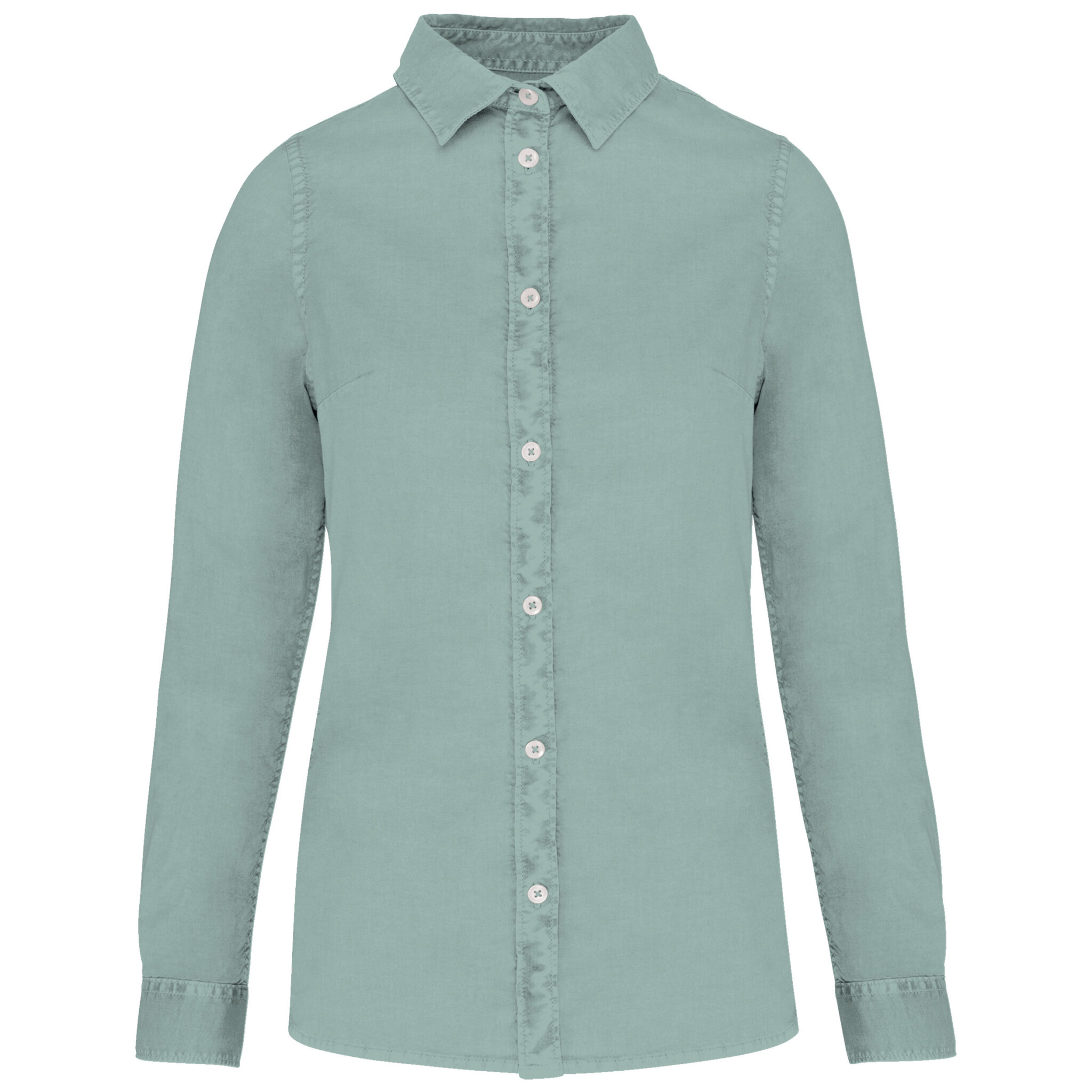 Miniature 8 pour Chemise écoresponsable délavée femme