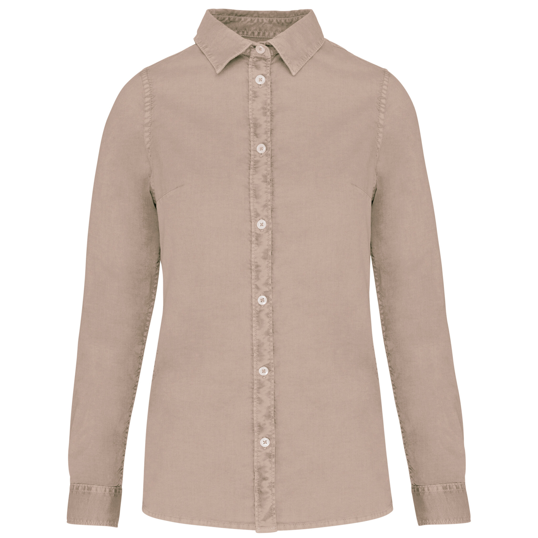 Miniature 9 pour Chemise écoresponsable délavée femme