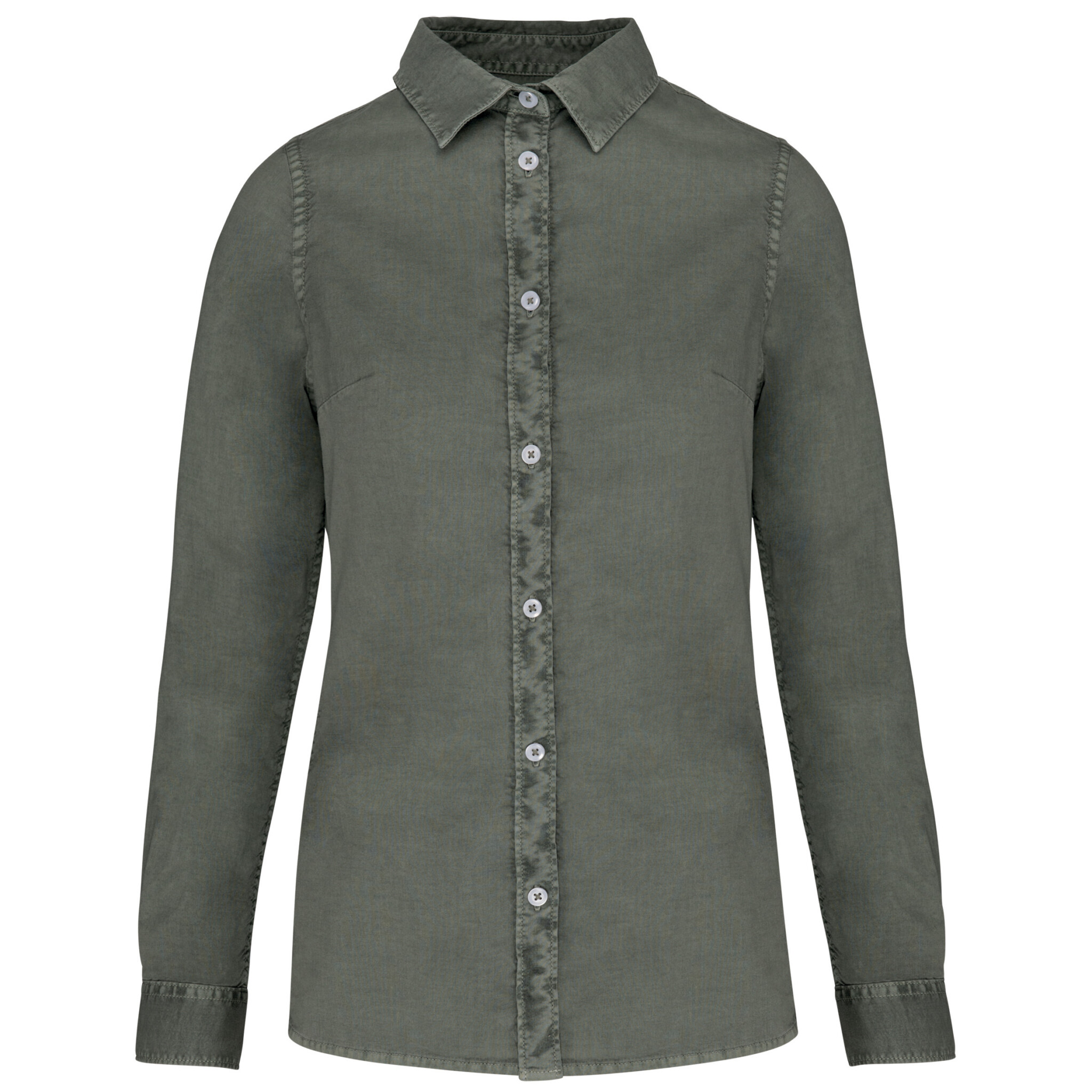 Miniature 11 pour Chemise écoresponsable délavée femme