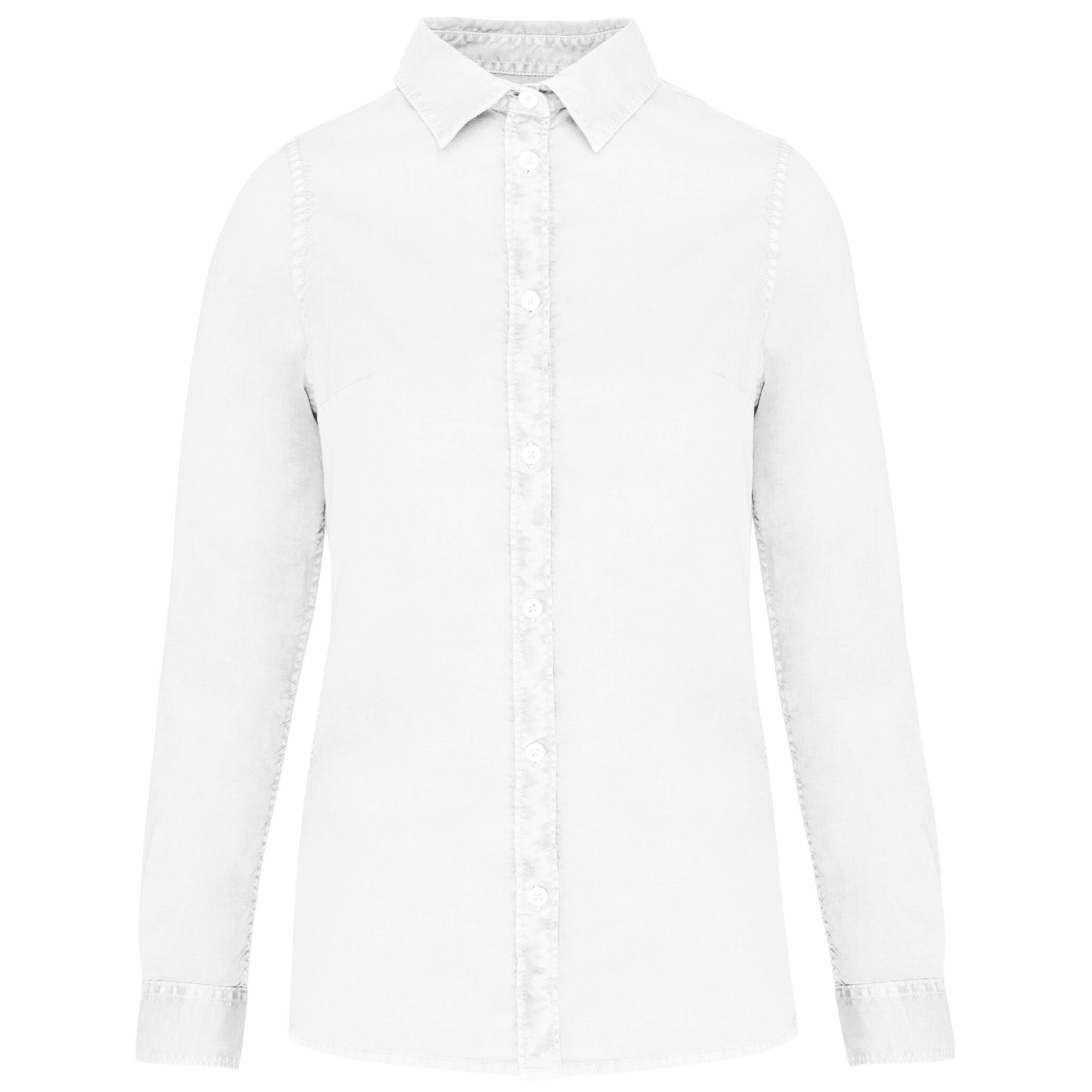 Miniature 12 pour Chemise écoresponsable délavée femme