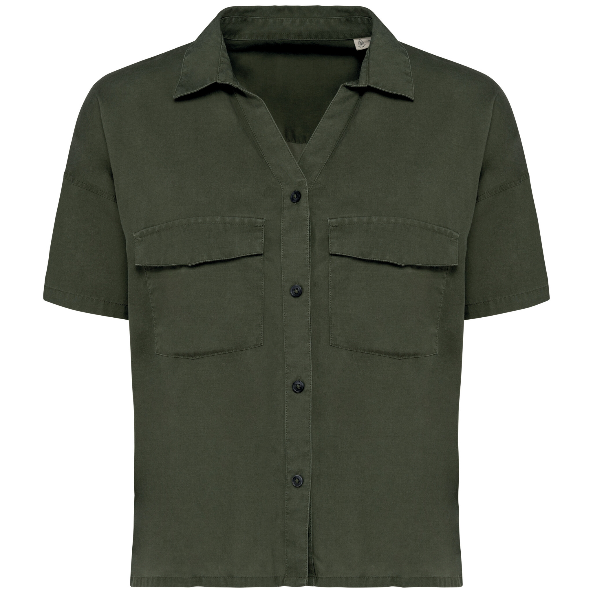 Miniature 7 pour Chemise écoresponsable oversize en lyocell femme