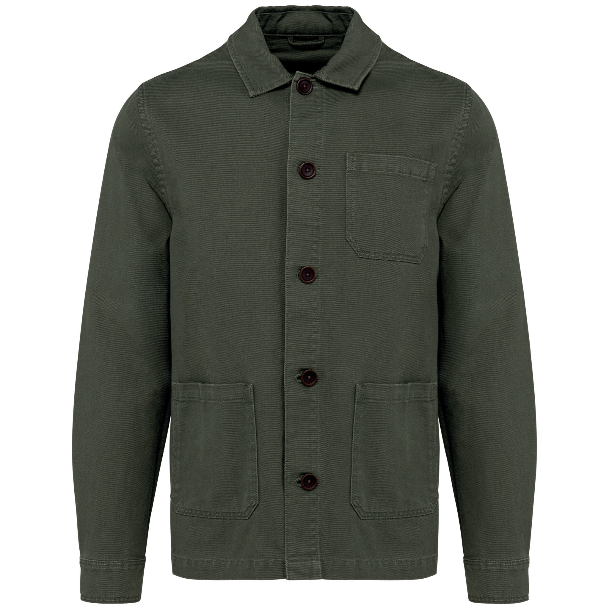 Miniature 12 pour Veste worker écoresponsable délavée homme