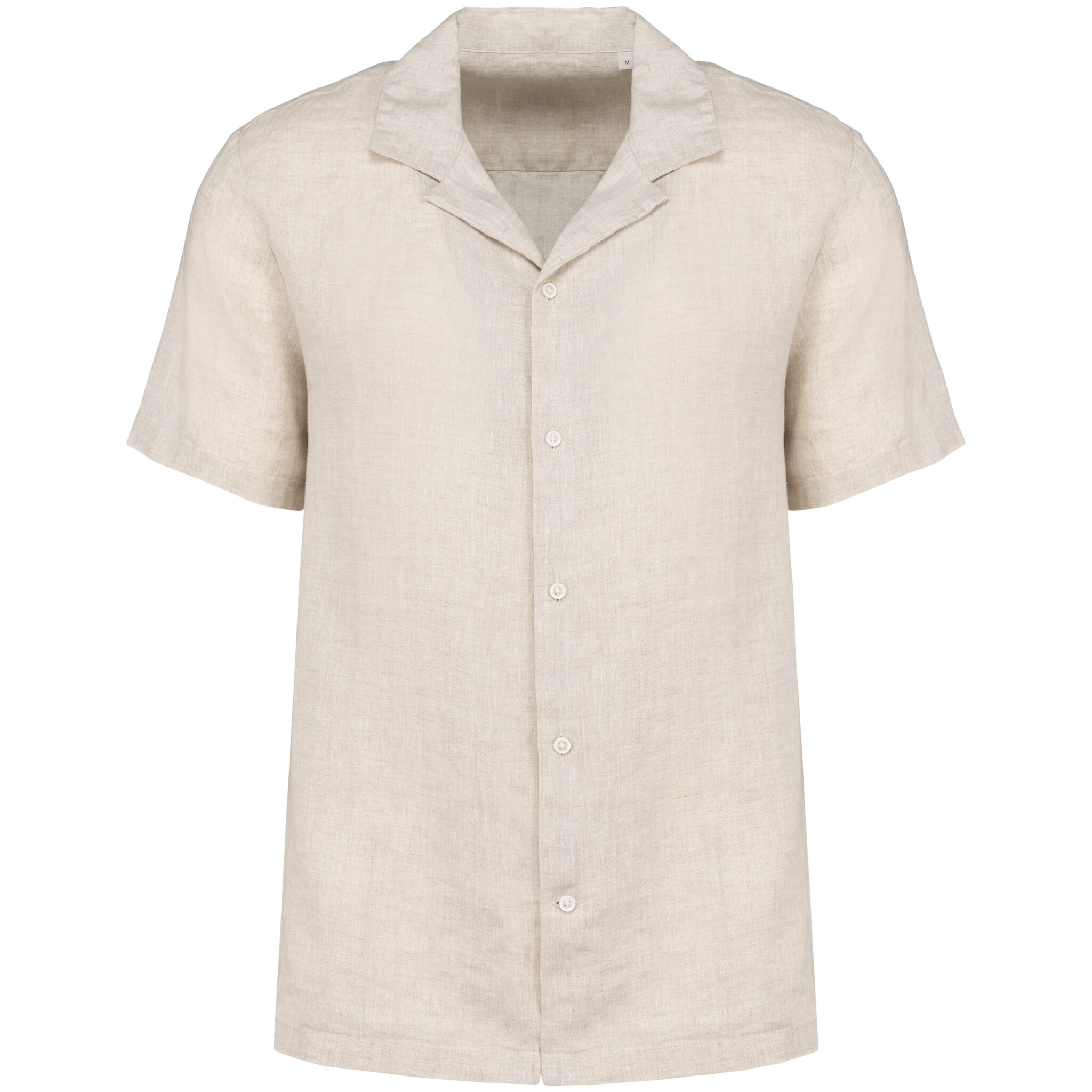 Miniature 7 pour Chemise à col bowling en lin homme