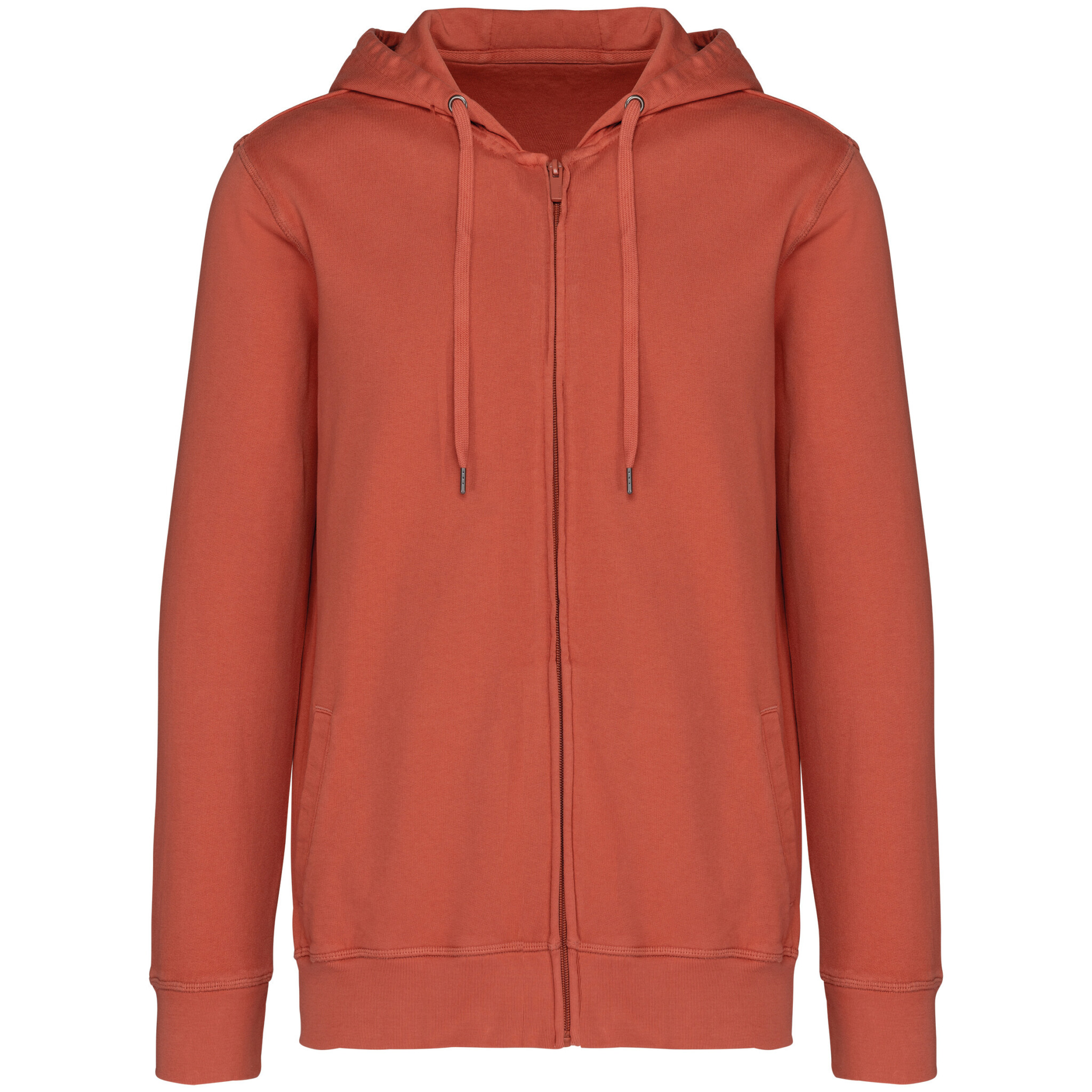 Miniature 14 pour Sweat-shirt écoresponsable zippé à capuche French Terry unisexe