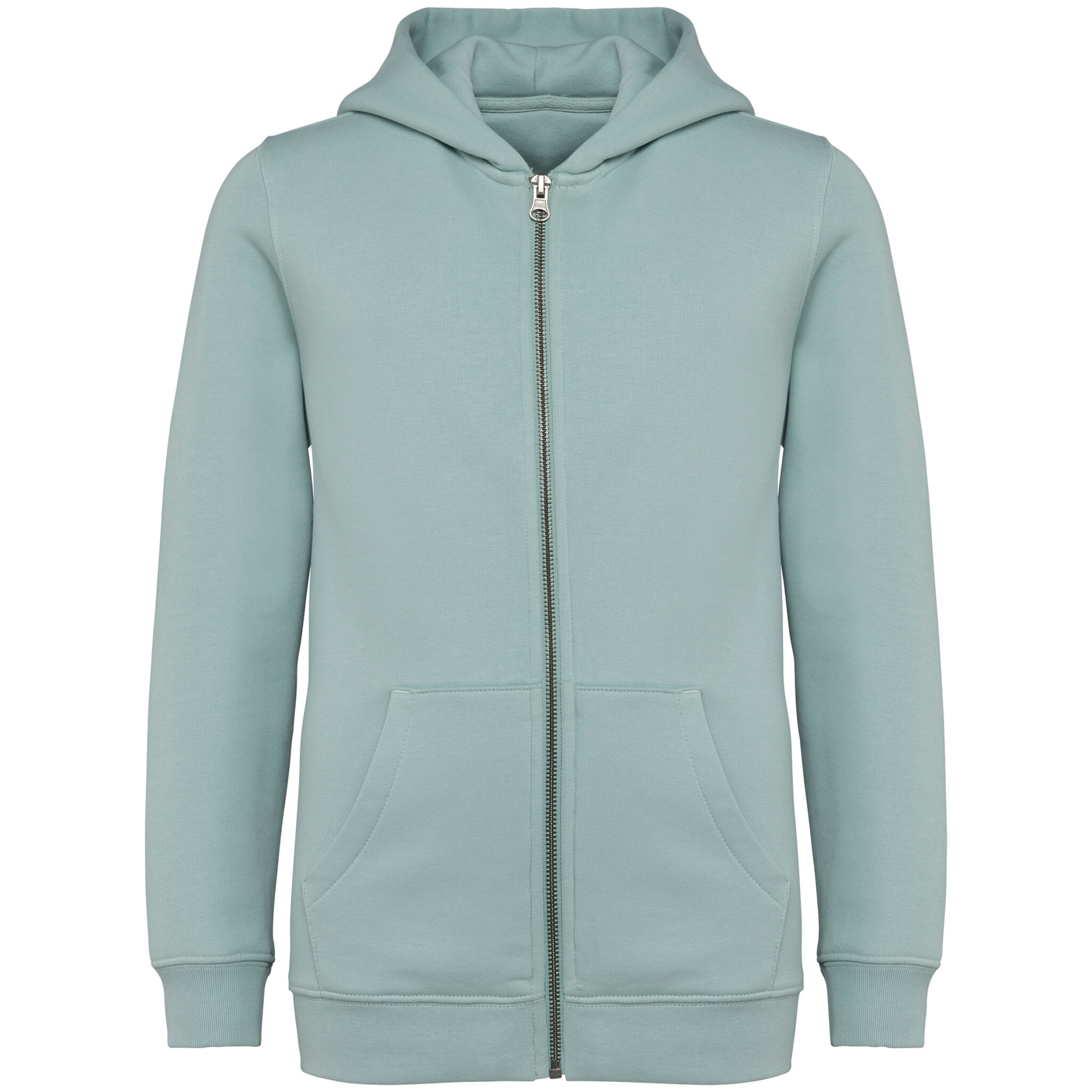 Miniature 8 pour Sweat-shirt écoresponsable zippé à capuche enfant