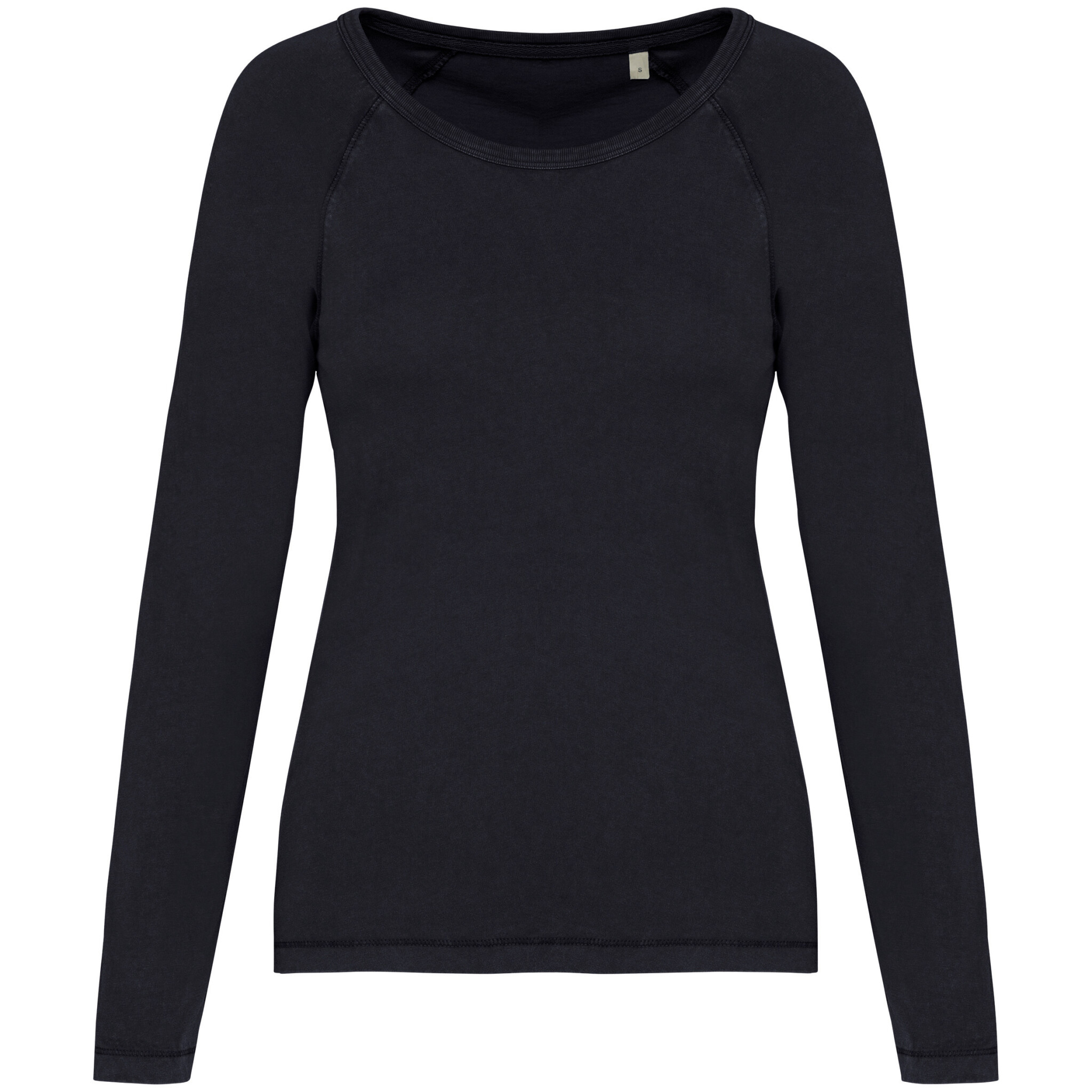 Miniature 8 pour T-shirt écoresponsable raglan manches longues femme