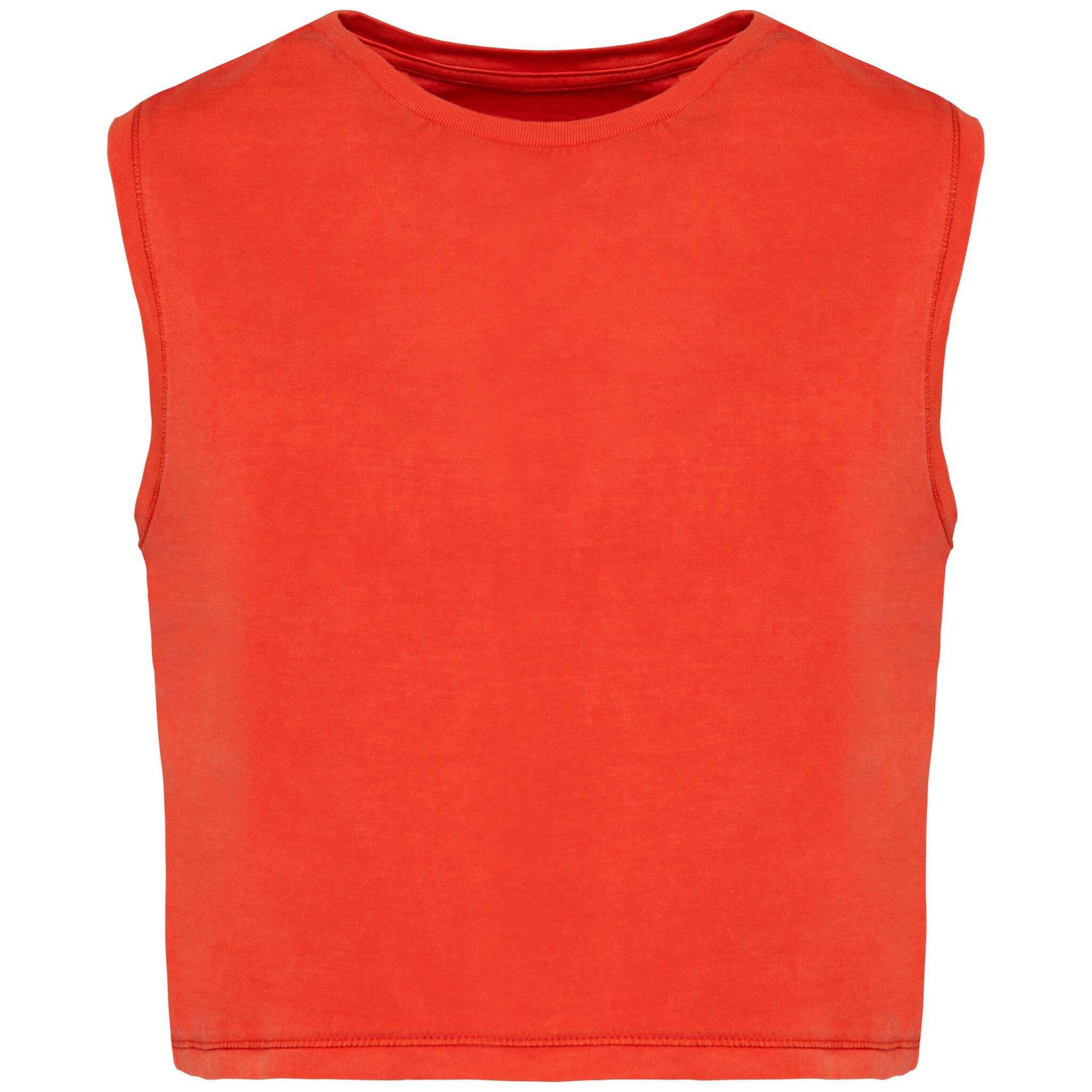 Miniature 11 pour T-shirt écoresponsable  crop sans manche femme