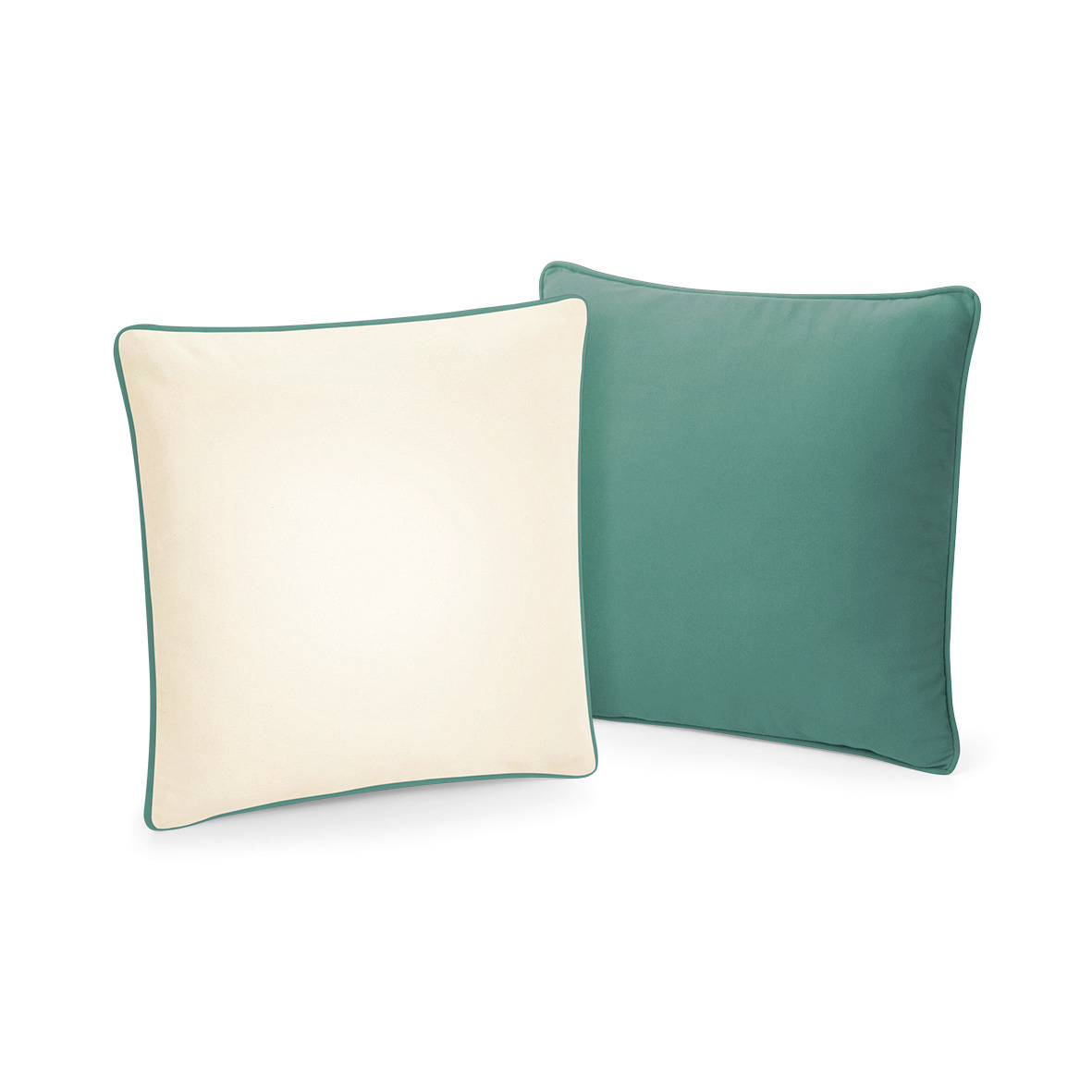 Miniature 9 pour Housse de coussin à bord passepoilé