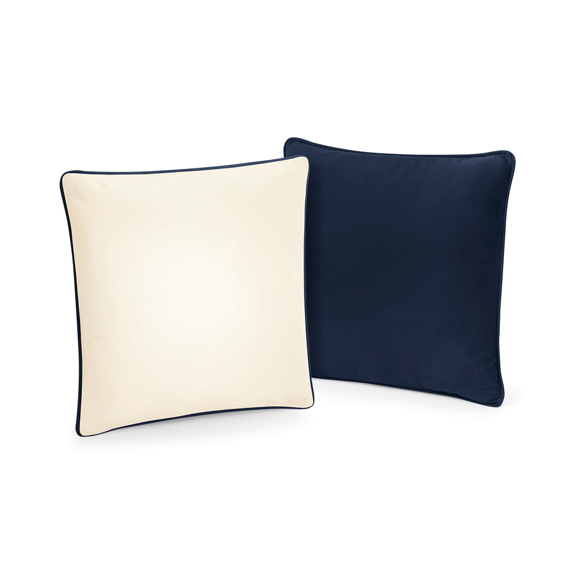 Miniature 7 pour Housse de coussin à bord passepoilé