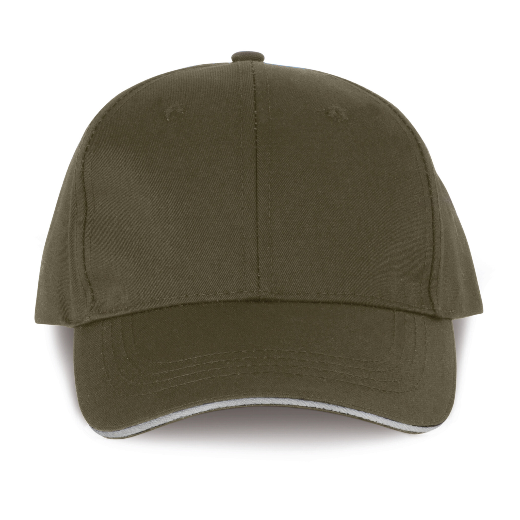 Miniature 10 pour Casquette sandwich contrasté 6 panneaux OEKO-TEX® STANDARD 100