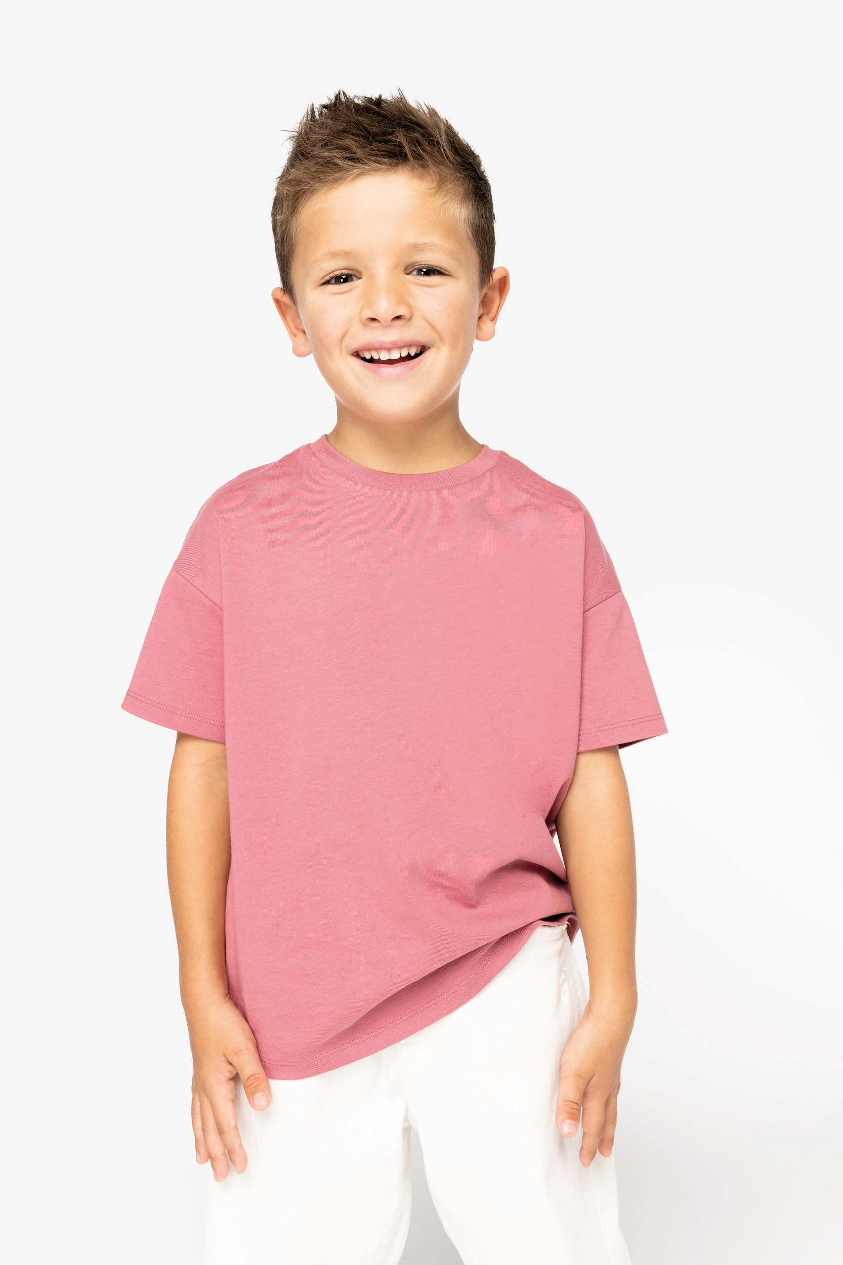 Miniature 3 pour T-shirt écoresponsable à épaules tombantes enfant