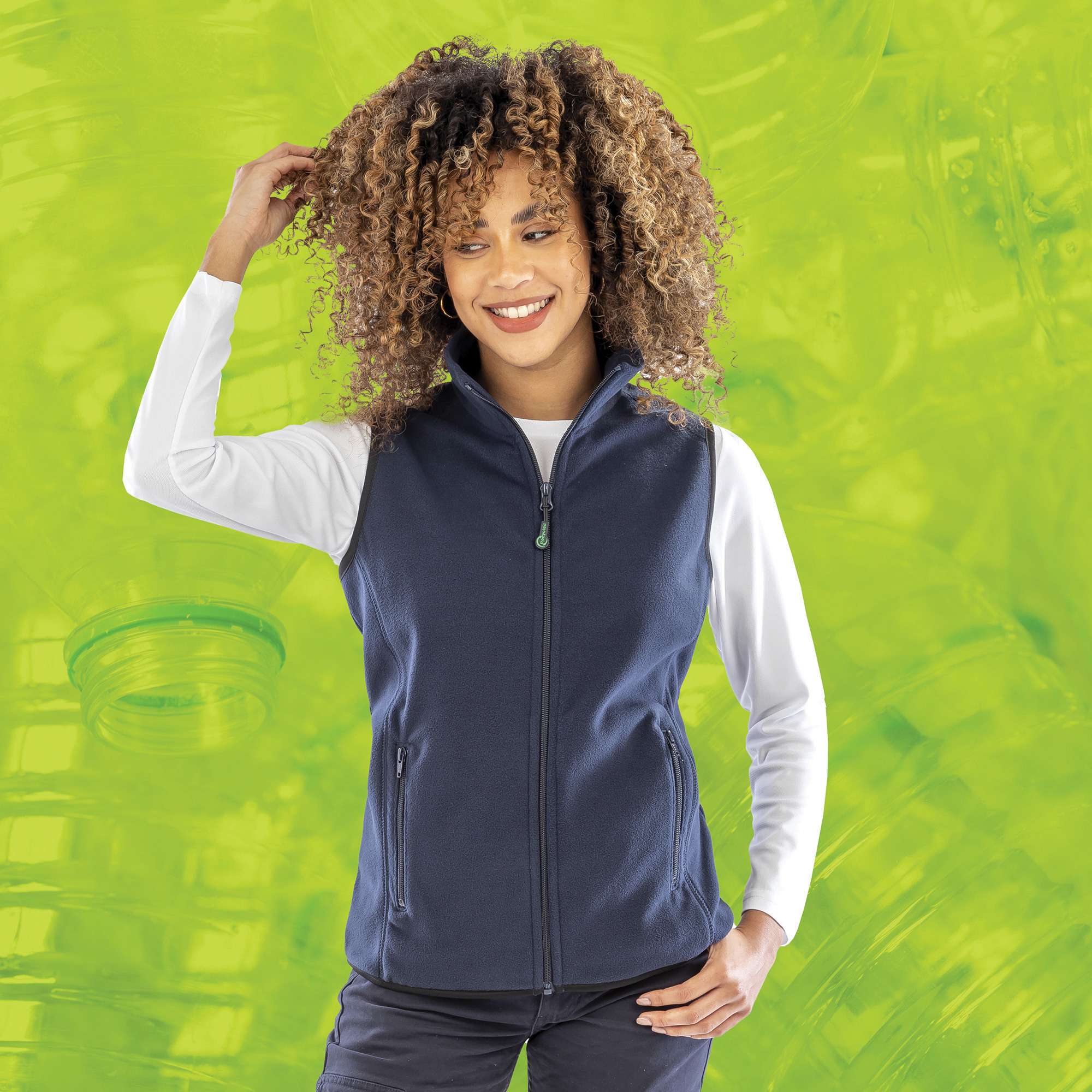 Miniature 5 pour Gilet bodywarmer recyclé