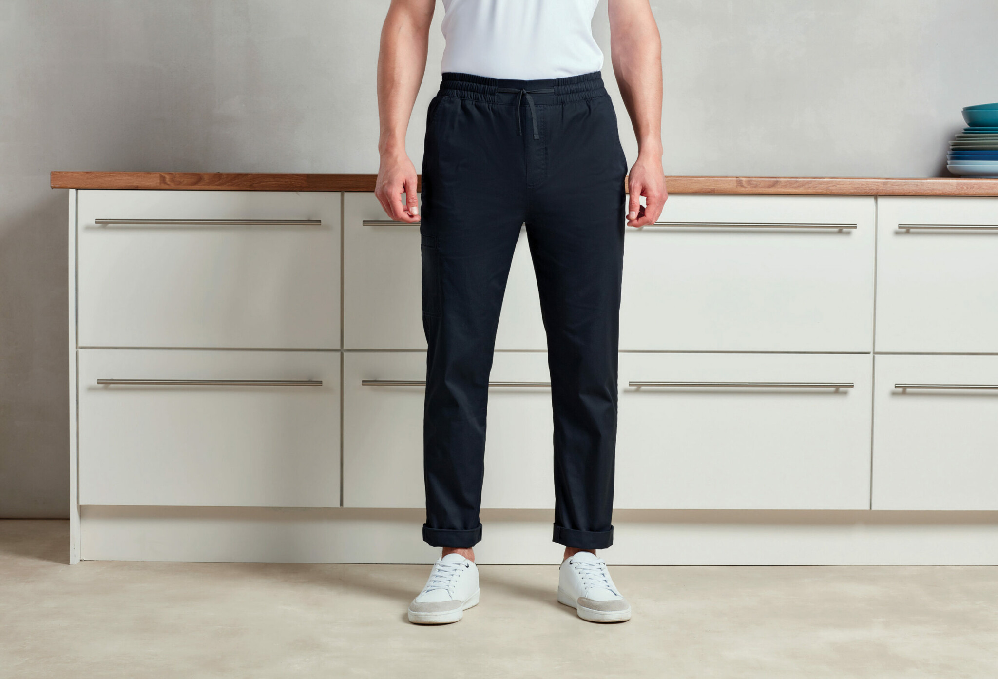 Miniature 1 pour Pantalon cargo recyclé Chef