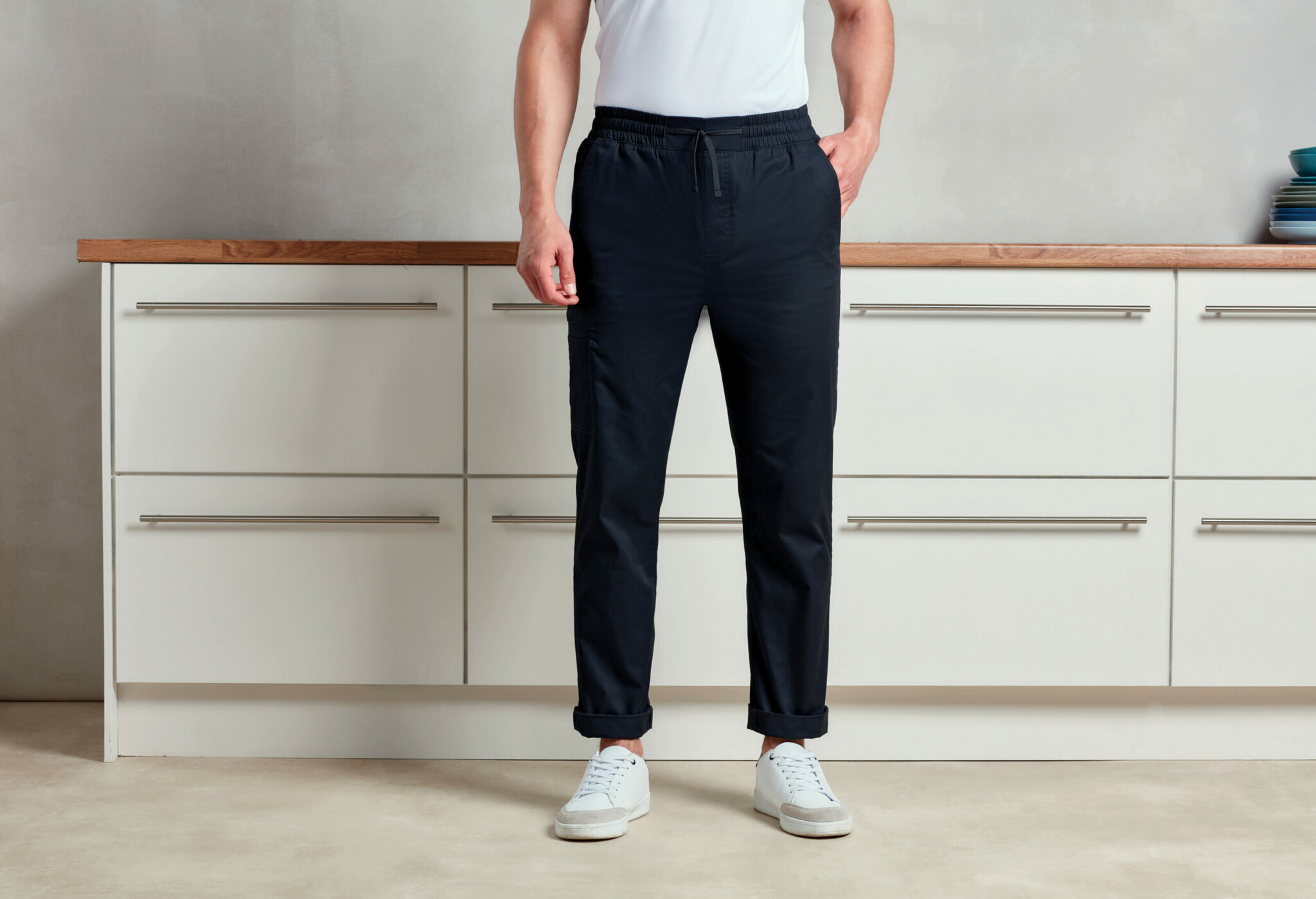 Miniature 2 pour Pantalon cargo recyclé Chef