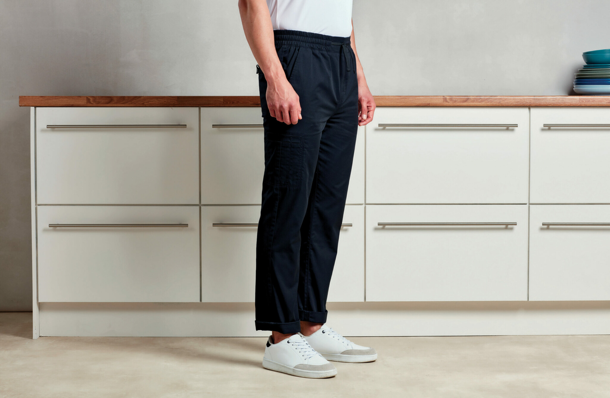 Miniature 8 pour Pantalon cargo recyclé Chef
