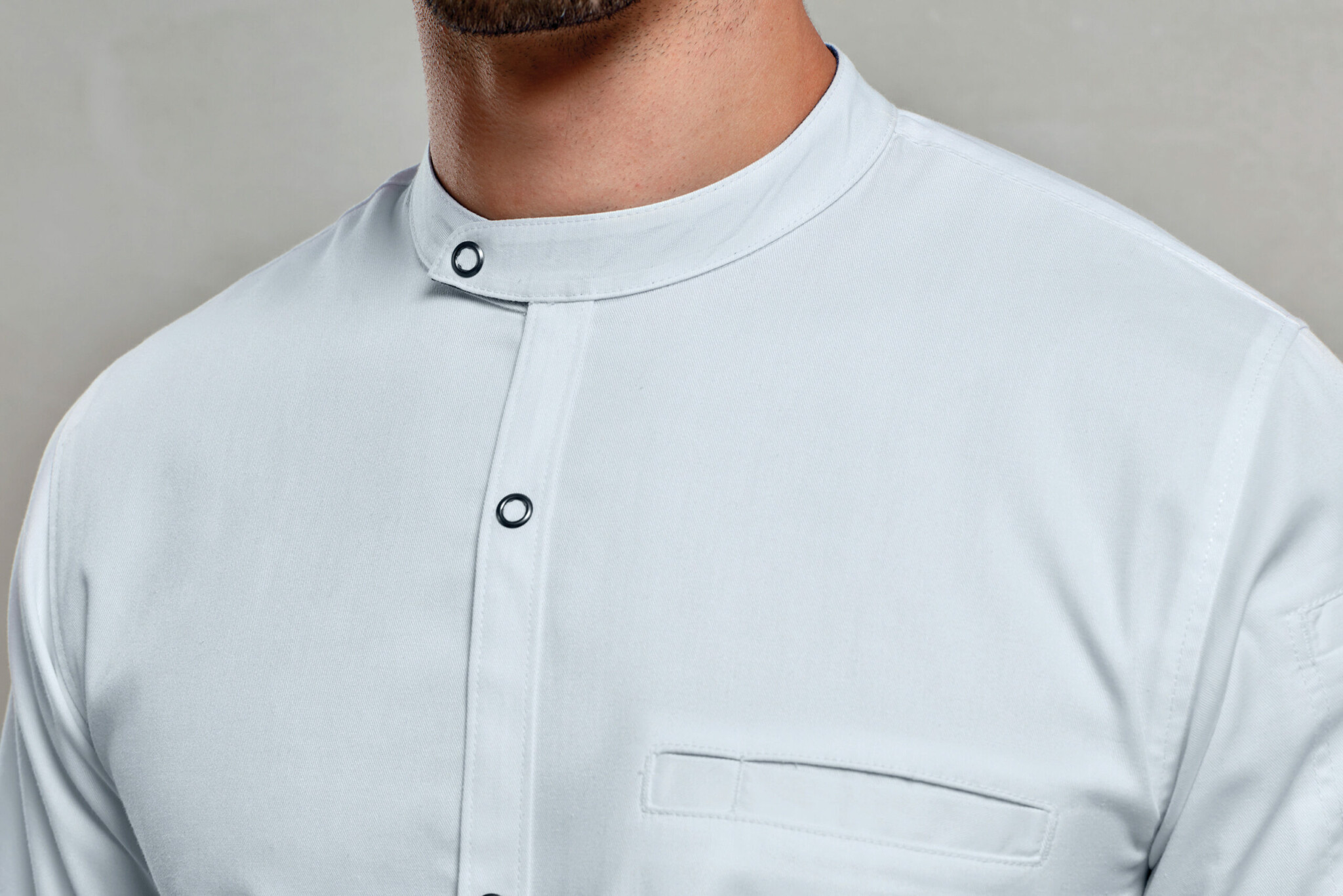Miniature 3 pour Veste chef cuisinier manches courtes