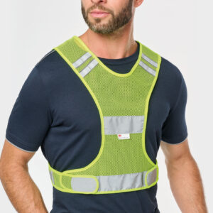 Visuel Gilet en filet fluorescent